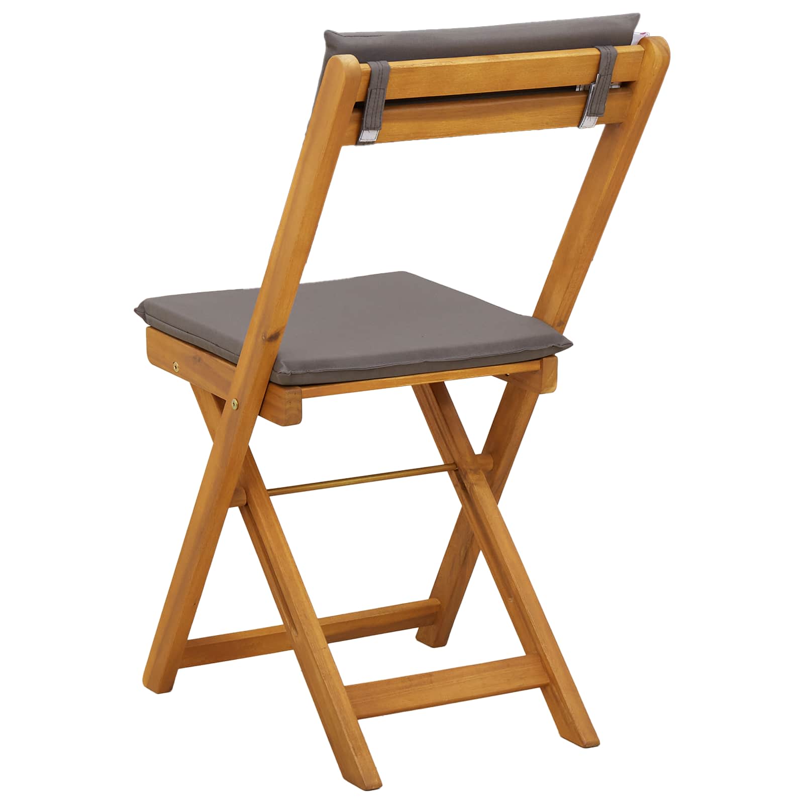 Vanjske bistro stolice 4 pcs Tamnosiva 40 x 53 x 80 cm