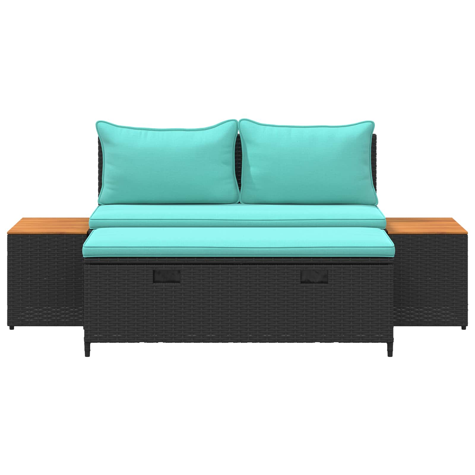 Set vanjskih sofa 4-Broj sjedala 4 pcs 55 x 30 x 39 cm