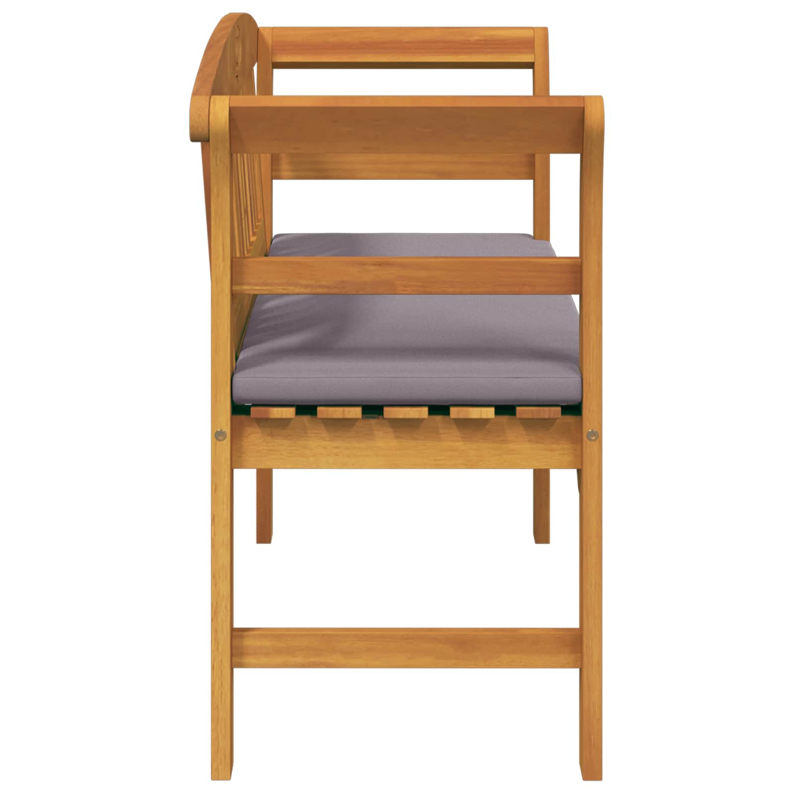 Klupa s ružama Prirodna 114 x 46 x 82,5 cm Čvrsto drvo akacije