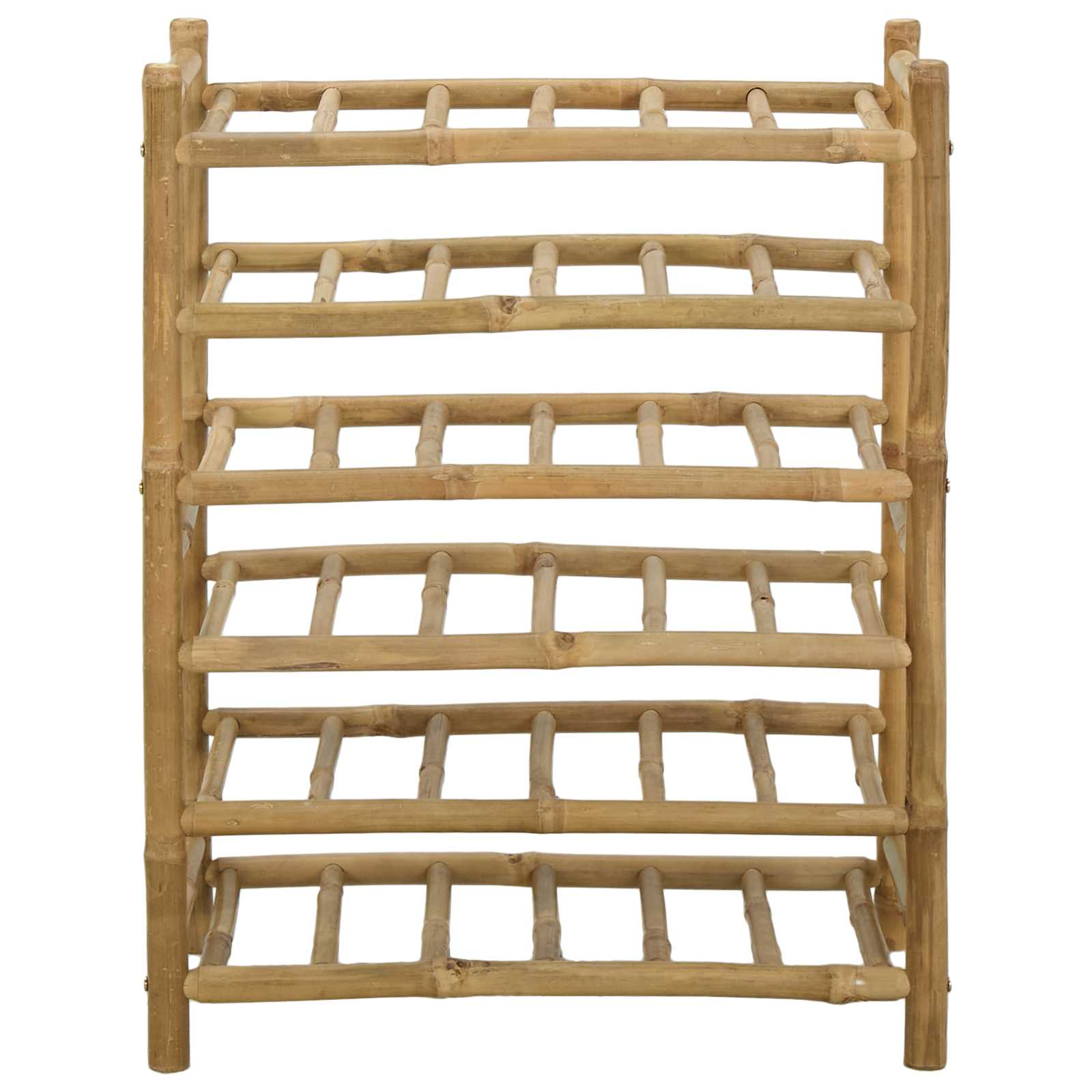 Stalak za vino Prirodna 57 x 29,5 x 72 cm Bambus