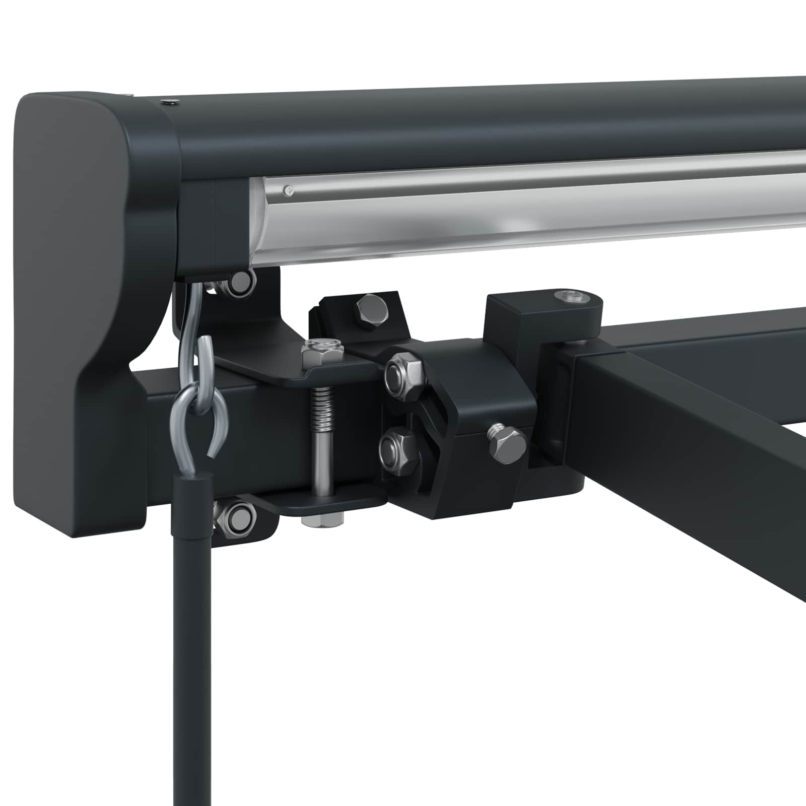 Ručno okvire tende Podesiva Antracit 4 x 2 m Čelik