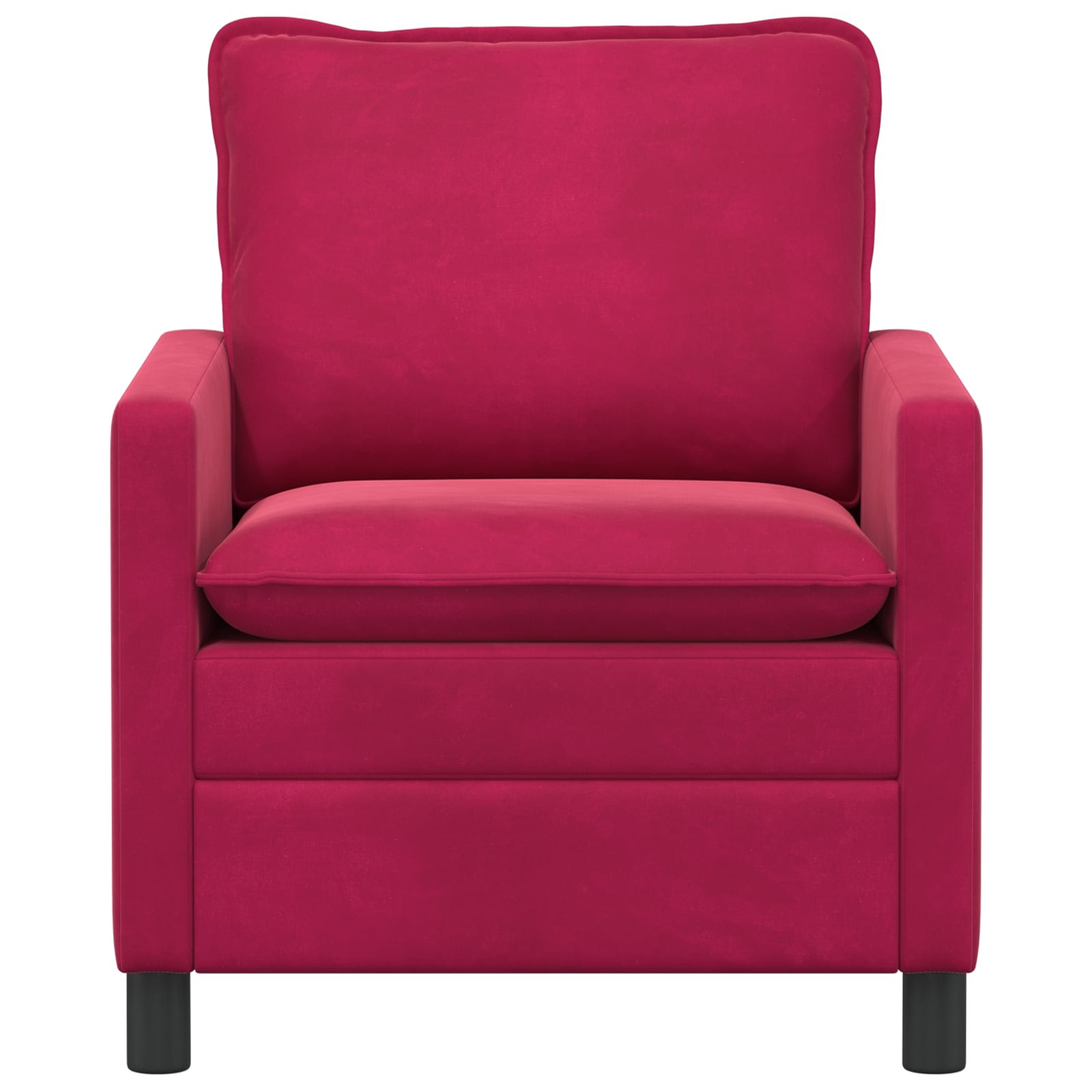 Sofa Vinska crvena 76 x 81 x 87,5 cm Baršun