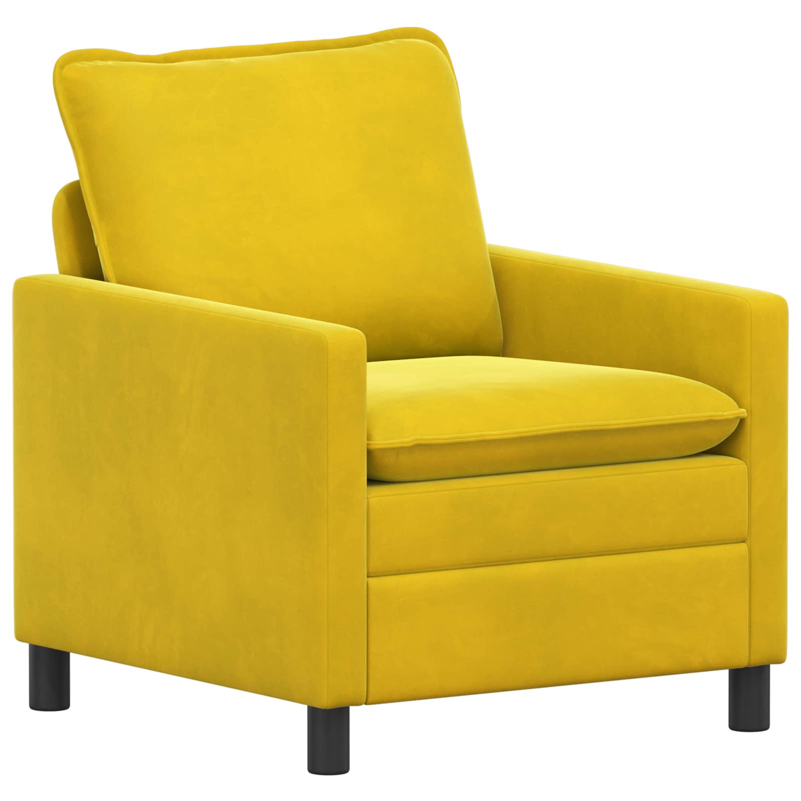 Sofa Žuta 76 x 81 x 87,5 cm Baršun
