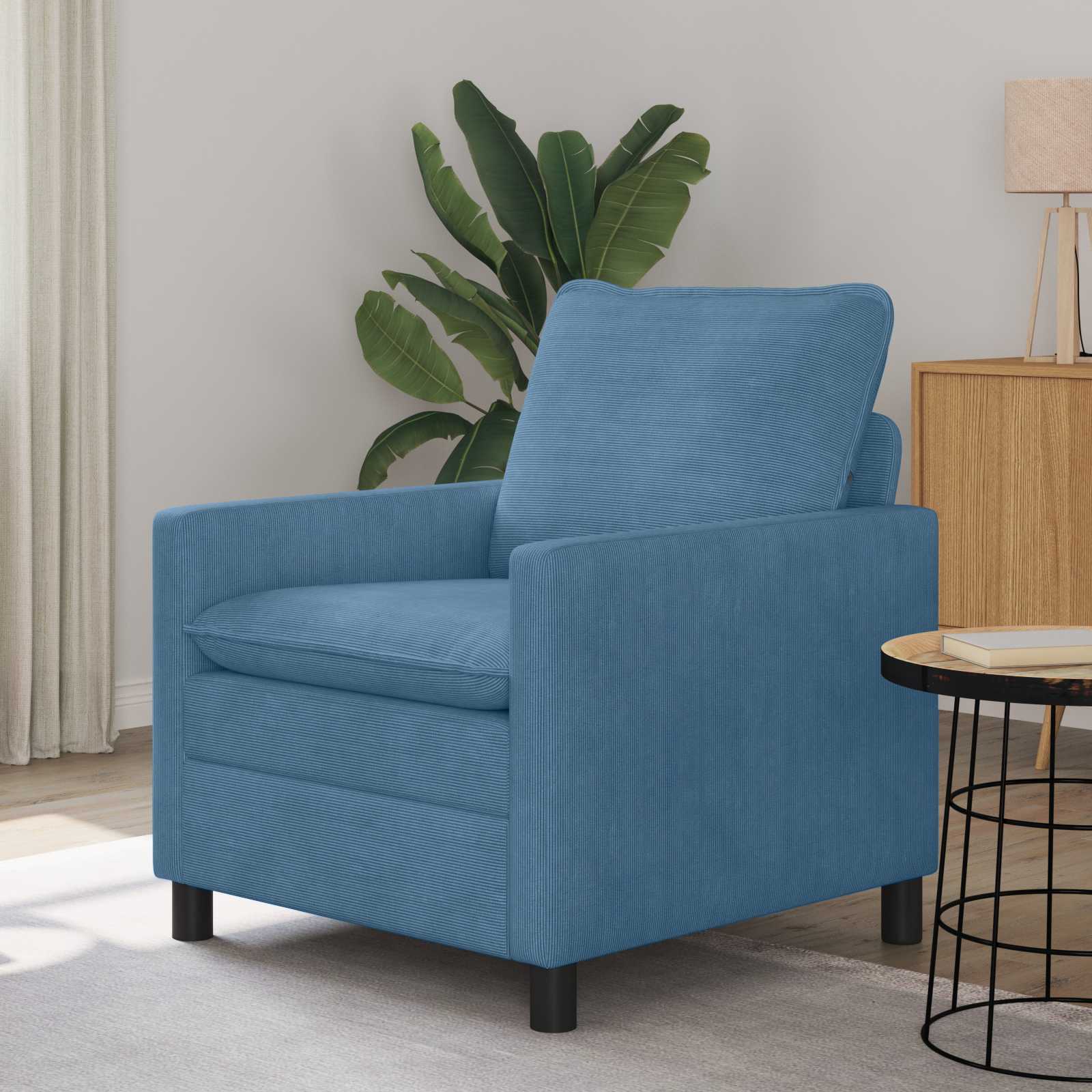 Sofa Plava 76 x 81 x 87,5 cm Tkanina
