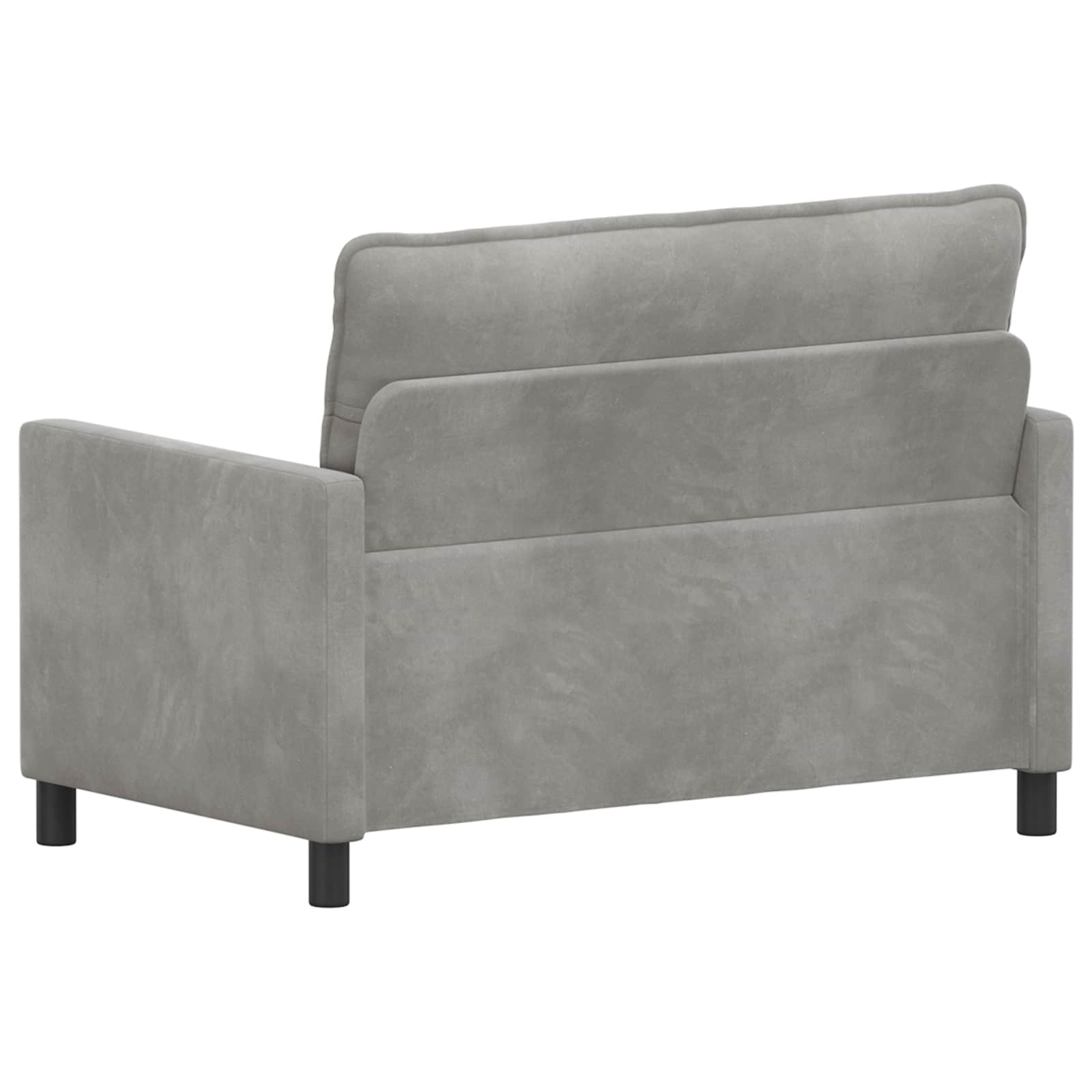 Sofa Svjetlosiva 126 x 81 x 87,5 cm Baršun