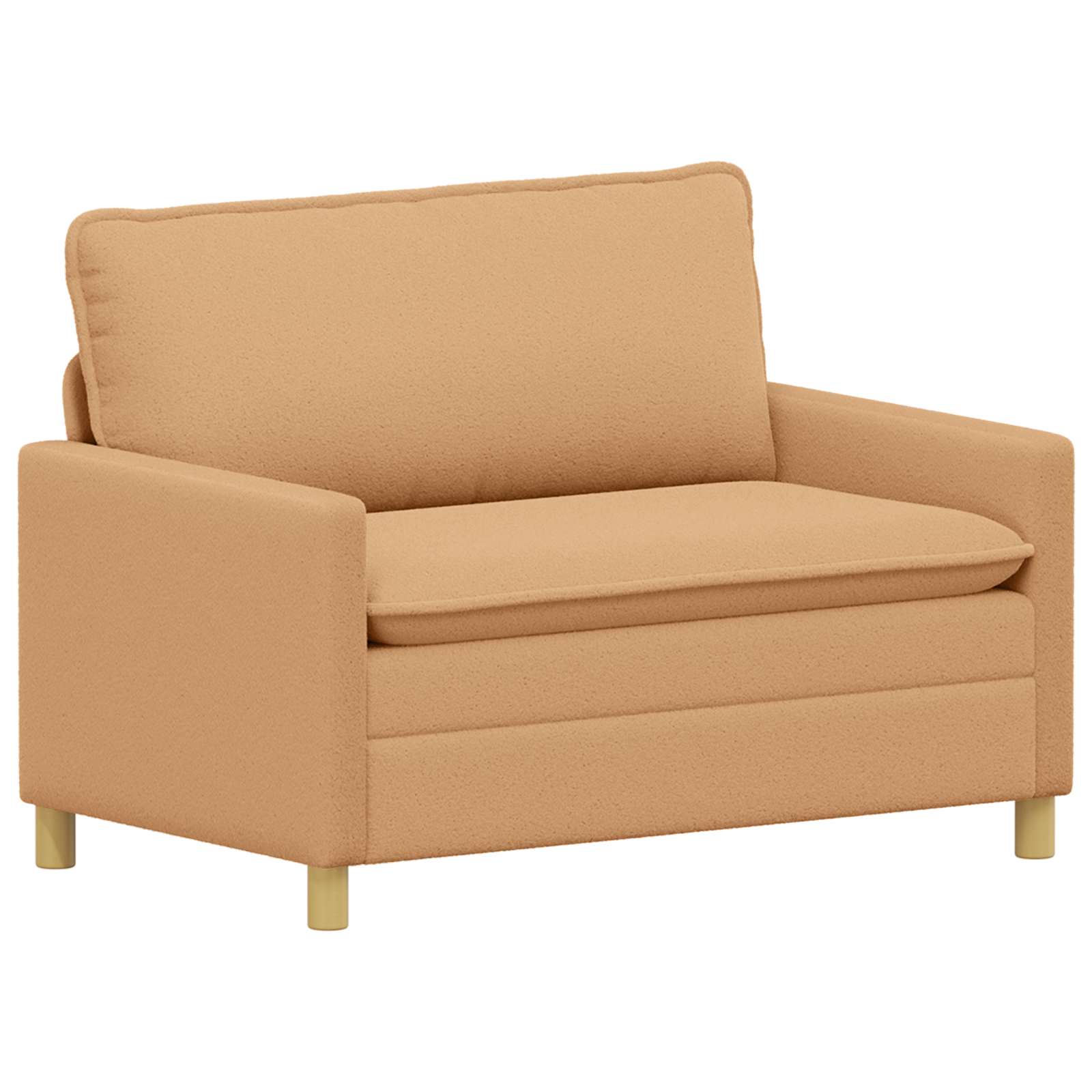 Sofa Bež 126 x 81 x 87,5 cm Tkanina
