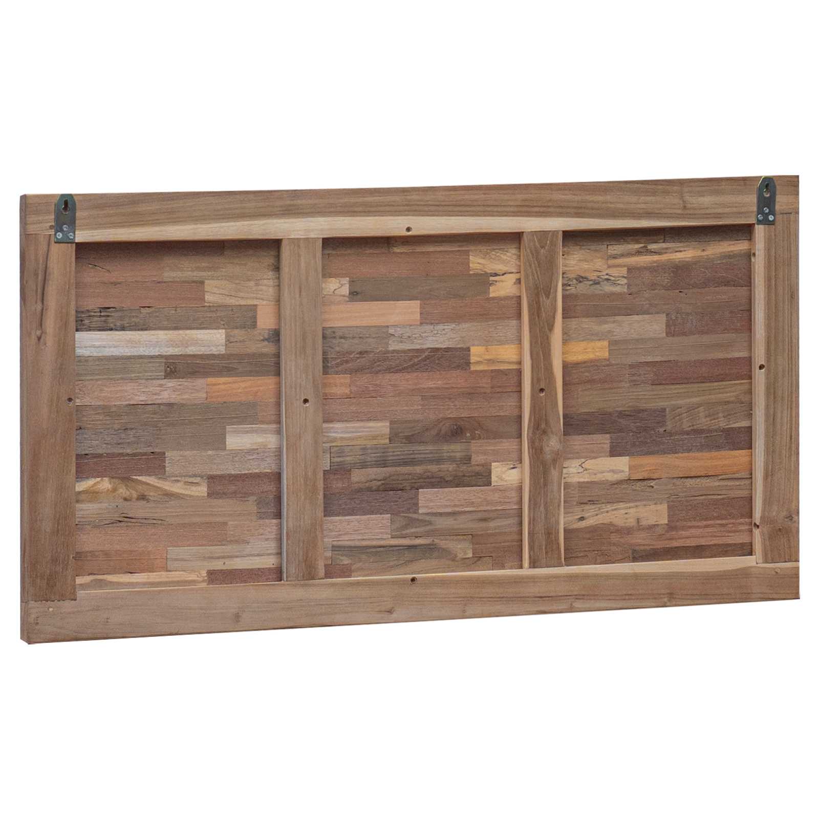 Uzglavlje Zidne Prirodna 100 cm Čvrsto teak drvo