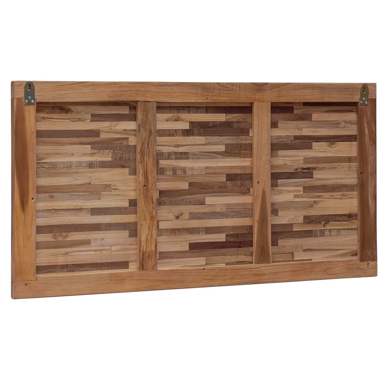 Uzglavlje Zidne Prirodna 100 cm Čvrsto teak drvo