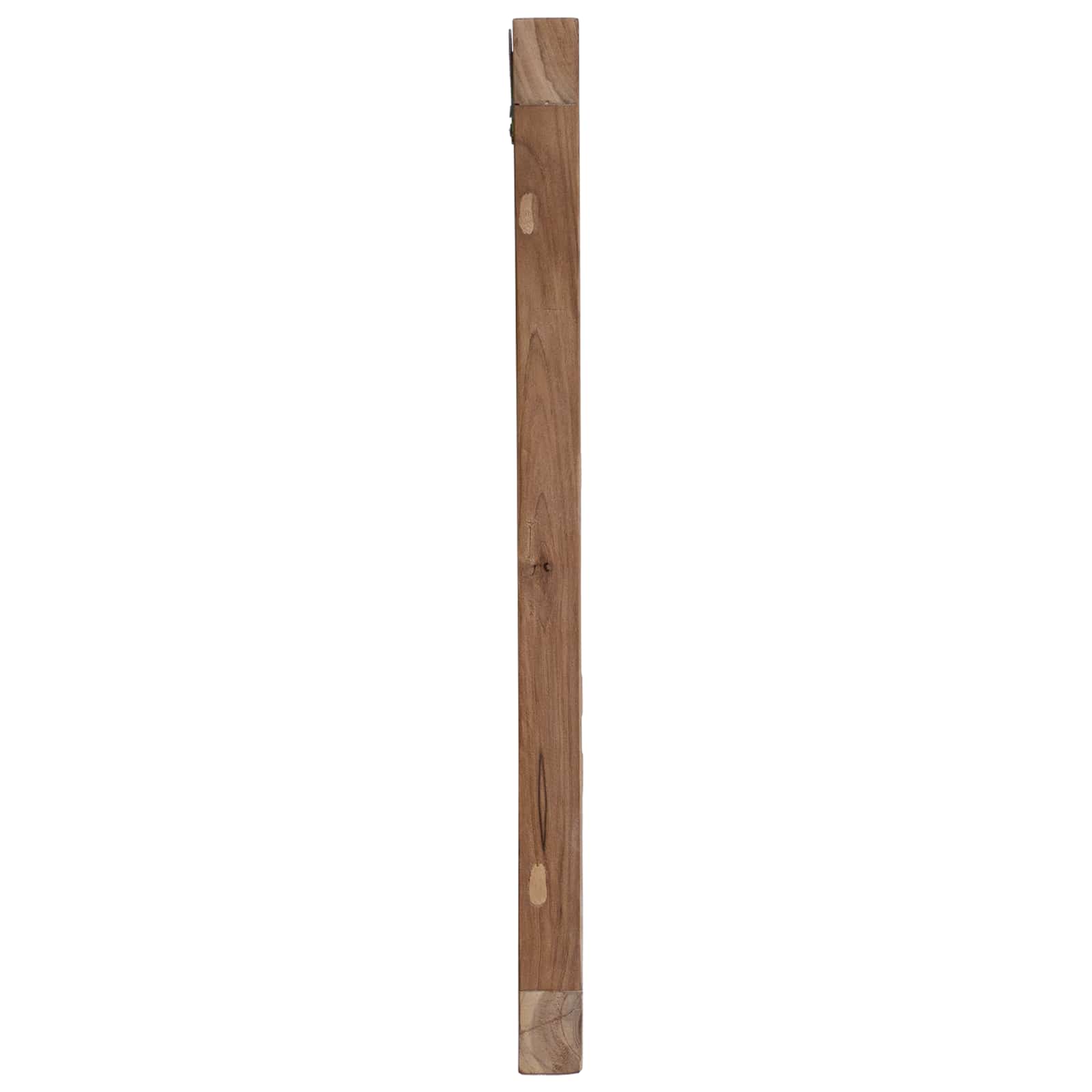 Uzglavlje Zidne Prirodna 140 cm Čvrsto teak drvo
