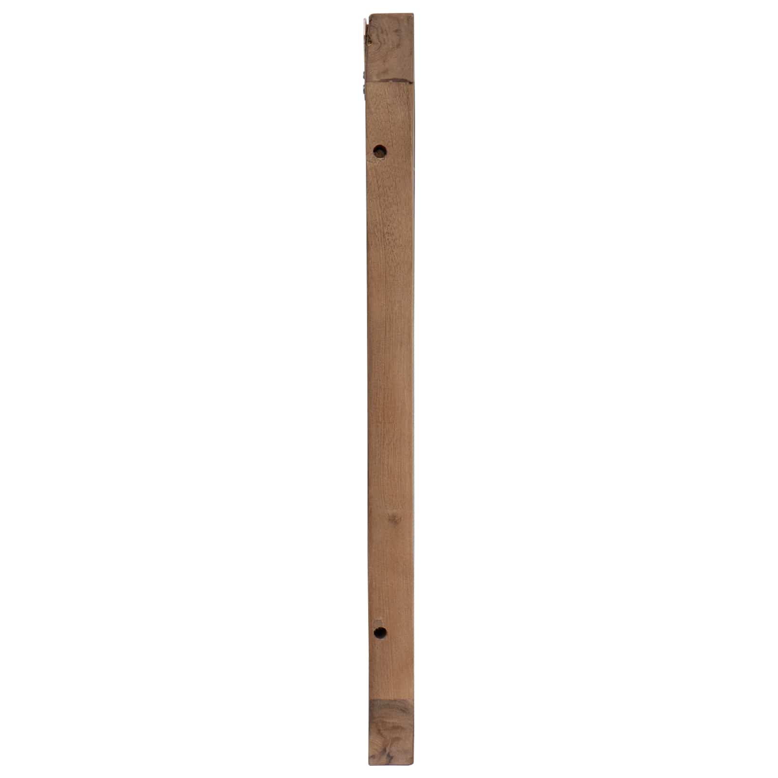 Uzglavlje Zidne Prirodna 140 cm Čvrsto teak drvo