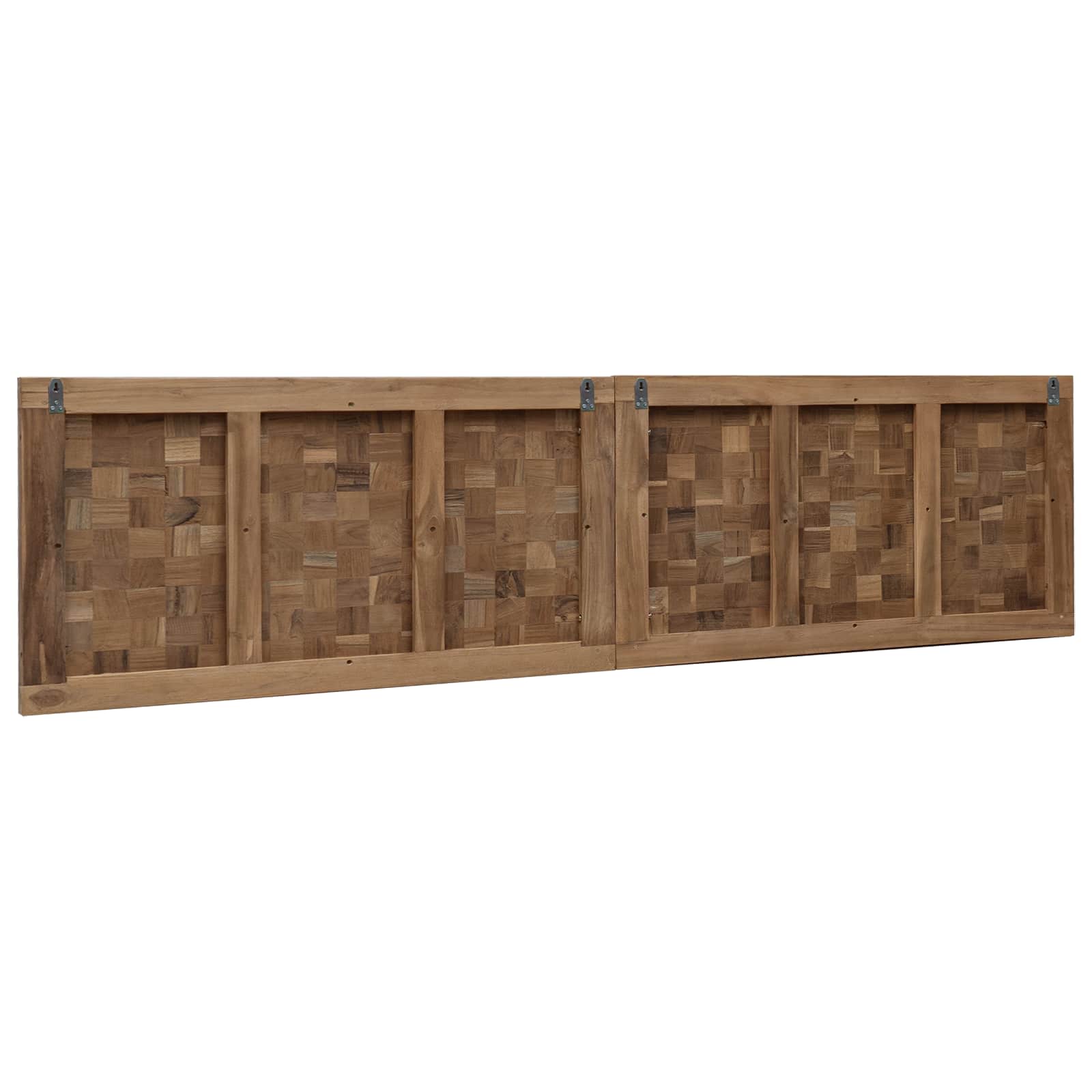 Uzglavlje Zidne Prirodna 180 cm Čvrsto teak drvo