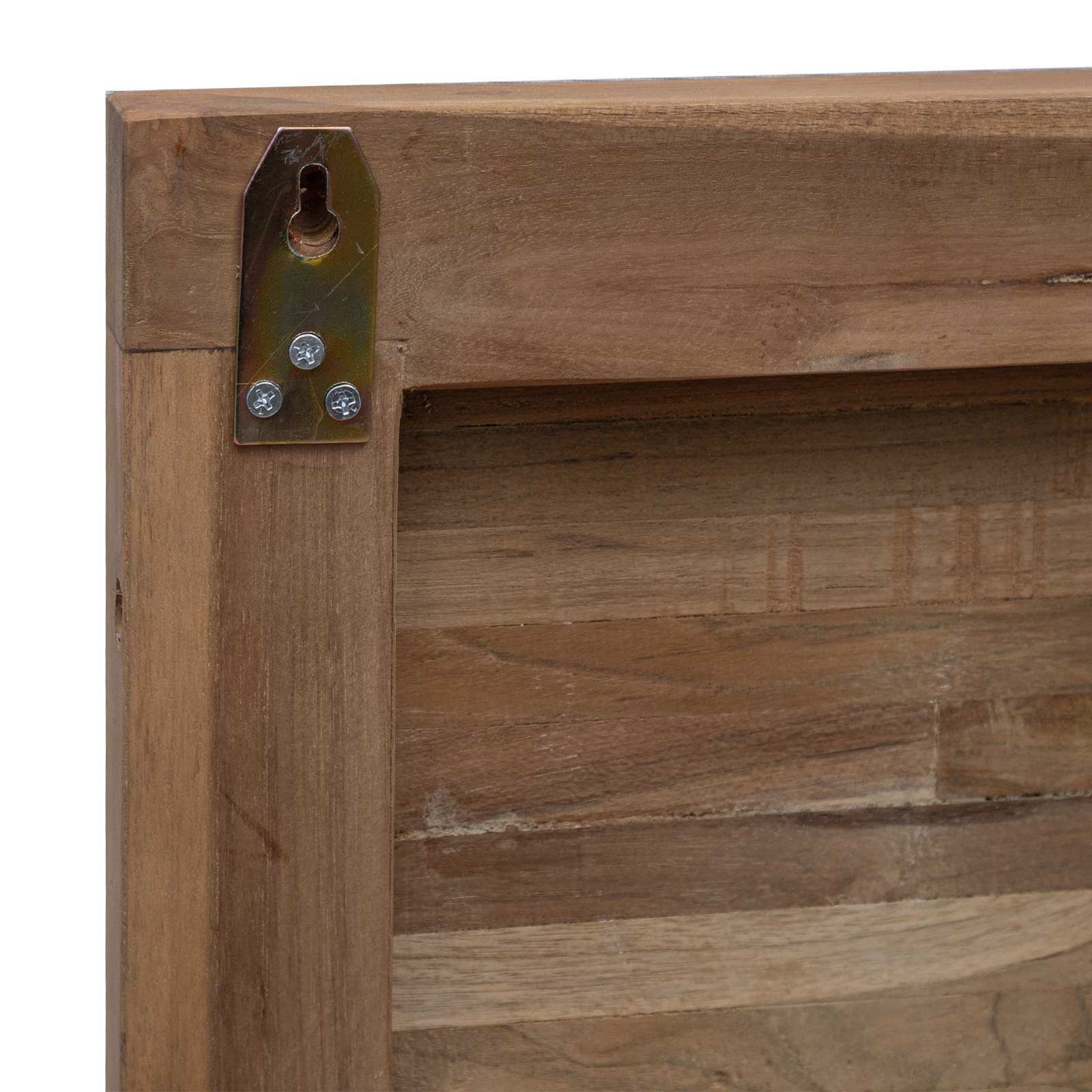 Uzglavlje Zidne Prirodna 100 cm Čvrsto teak drvo