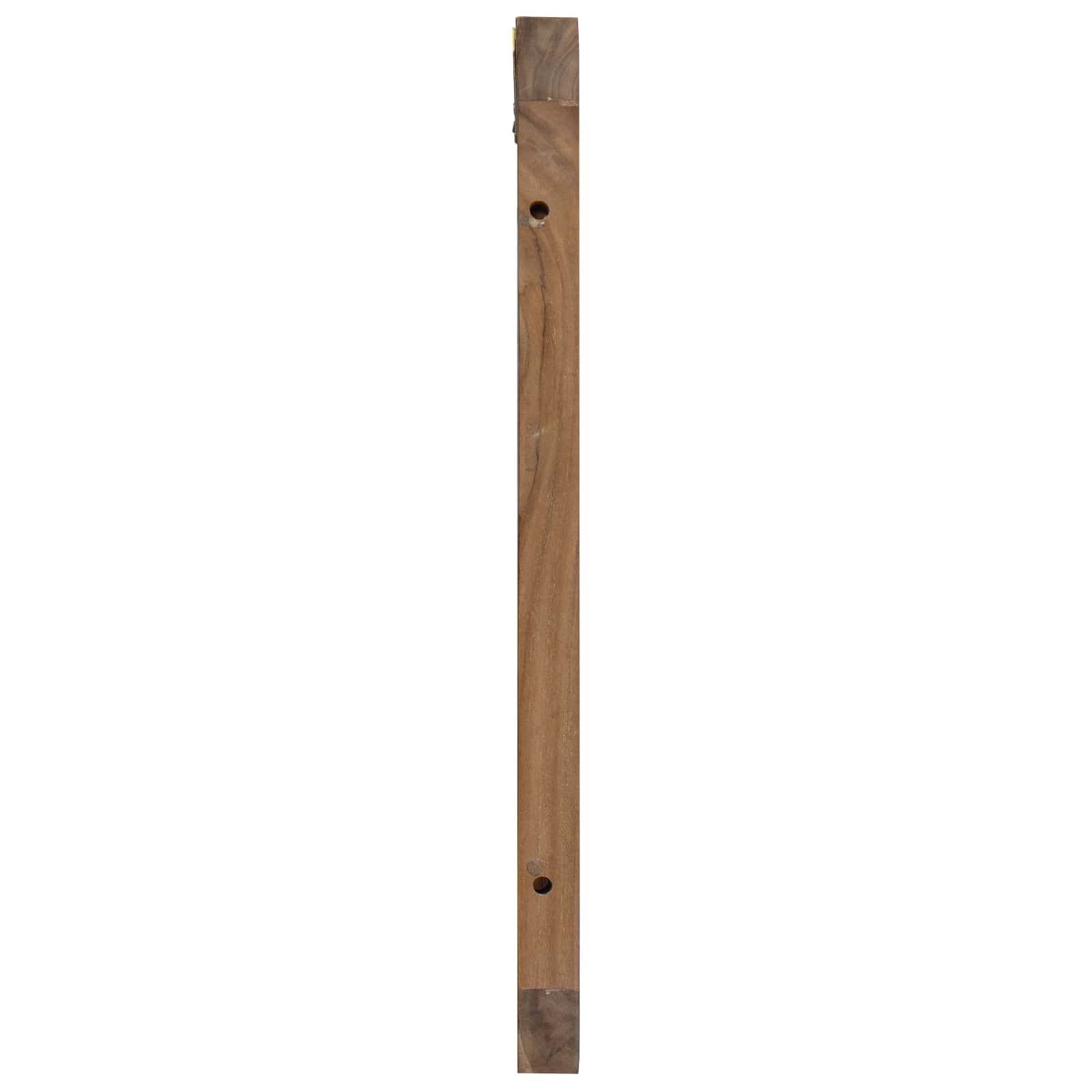 Uzglavlje Zidne Prirodna 100 cm Čvrsto teak drvo