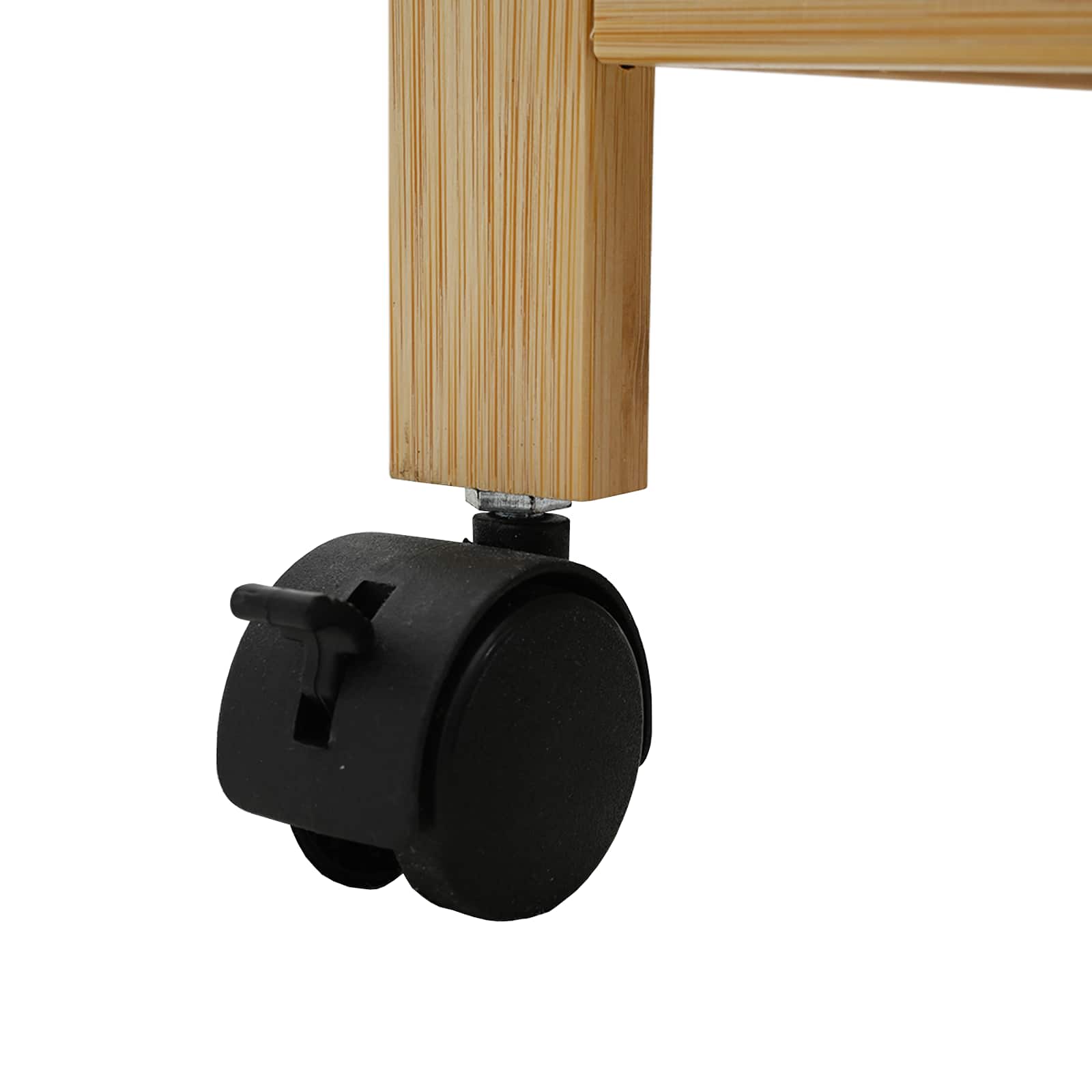 Kuhinjska Kolica s Kotačima Prirodna 60 x 18 x 97 cm Bambus
