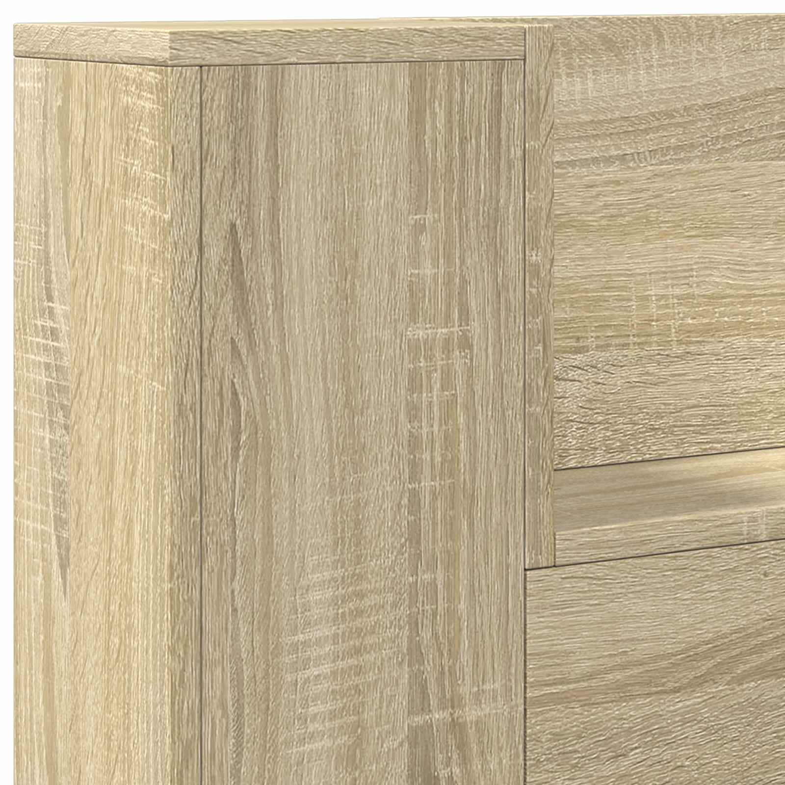 Uzglavlje Sonoma hrast 120 x 16,5 x 103,5 cm Konstruirano drvo