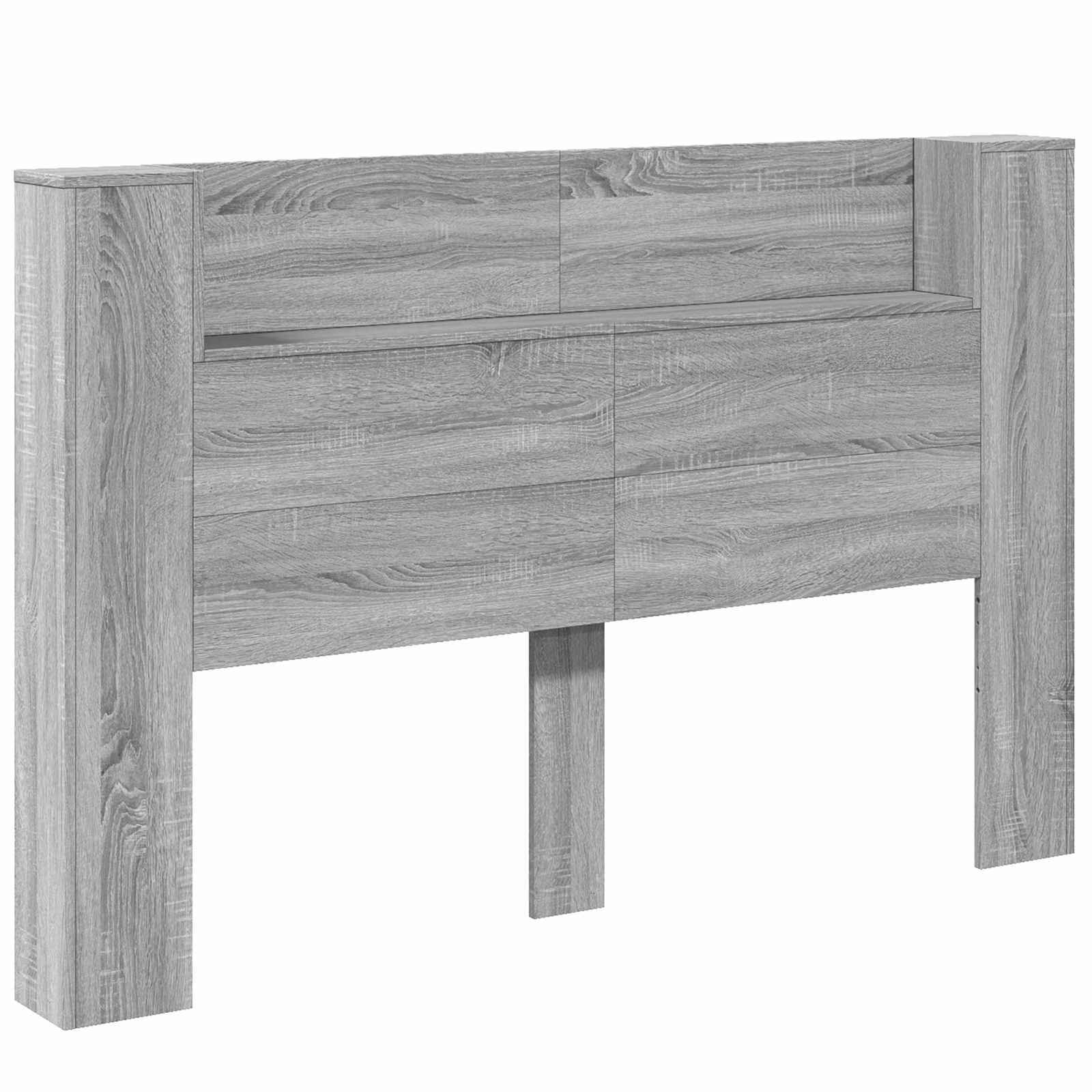 Uzglavlje Siva Sonoma 160 x 16,5 x 103,5 cm Konstruirano drvo
