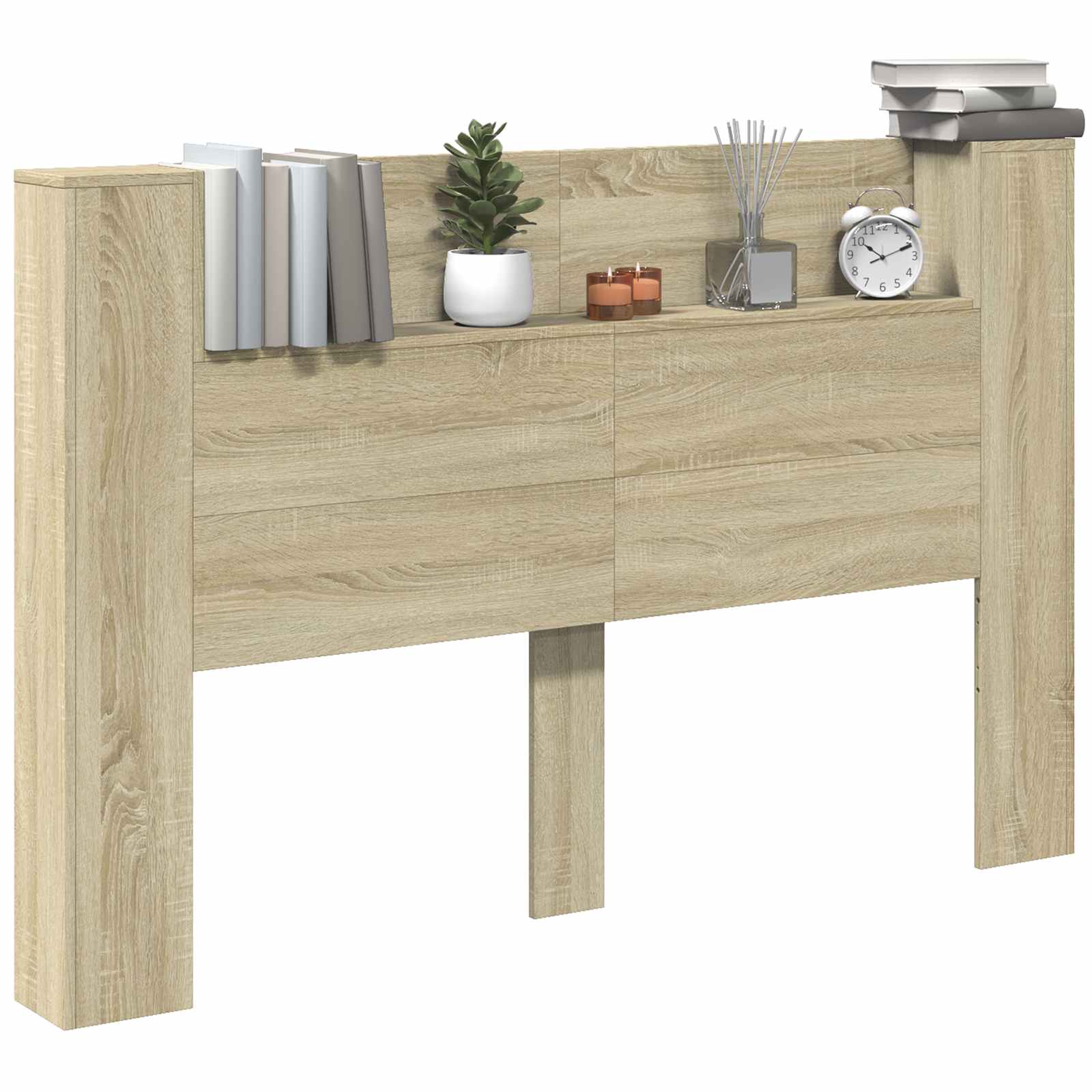 Uzglavlje Sonoma hrast 160 x 16,5 x 103,5 cm Konstruirano drvo