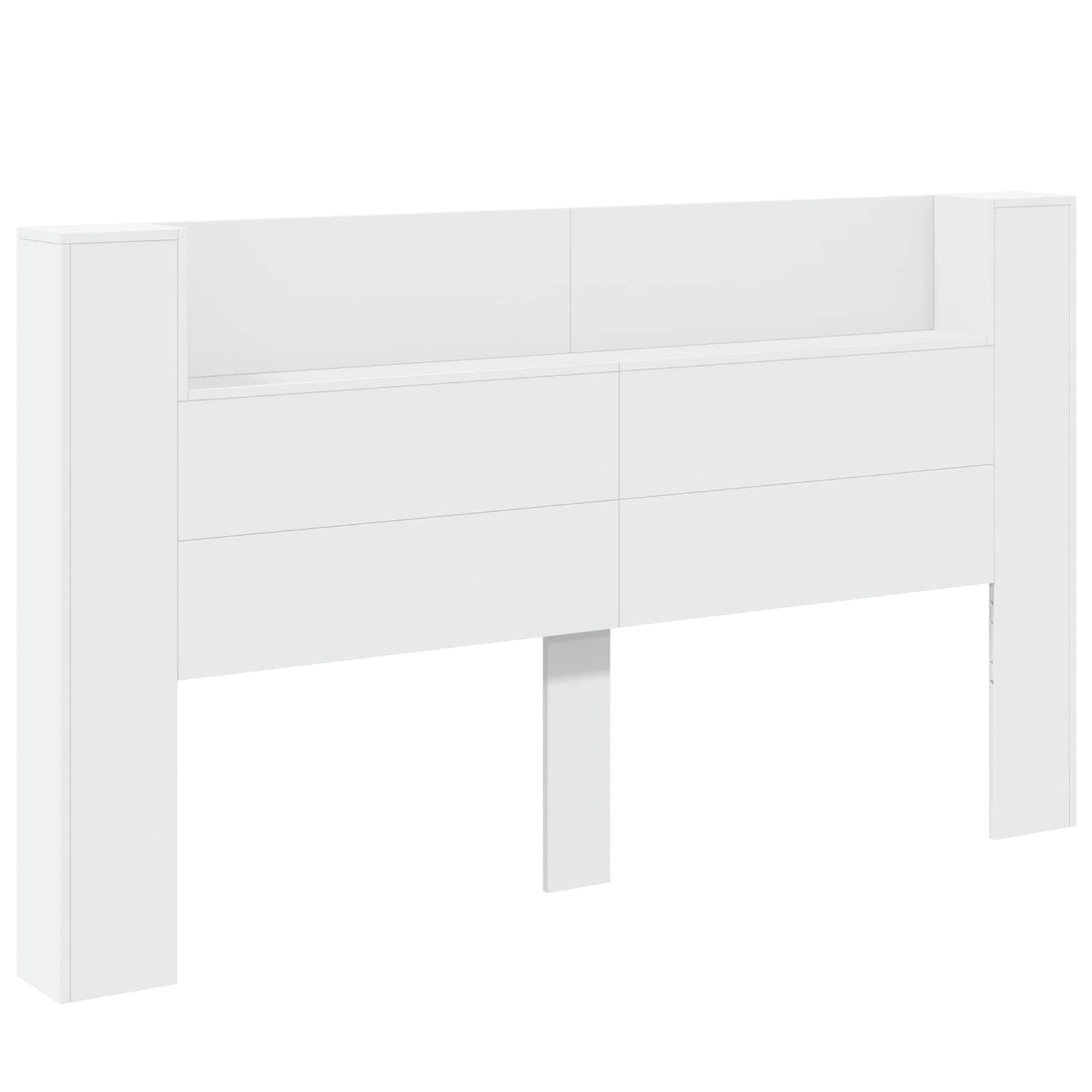 Uzglavlje Bijelo 180 x 16,5 x 103,5 cm Konstruirano drvo
