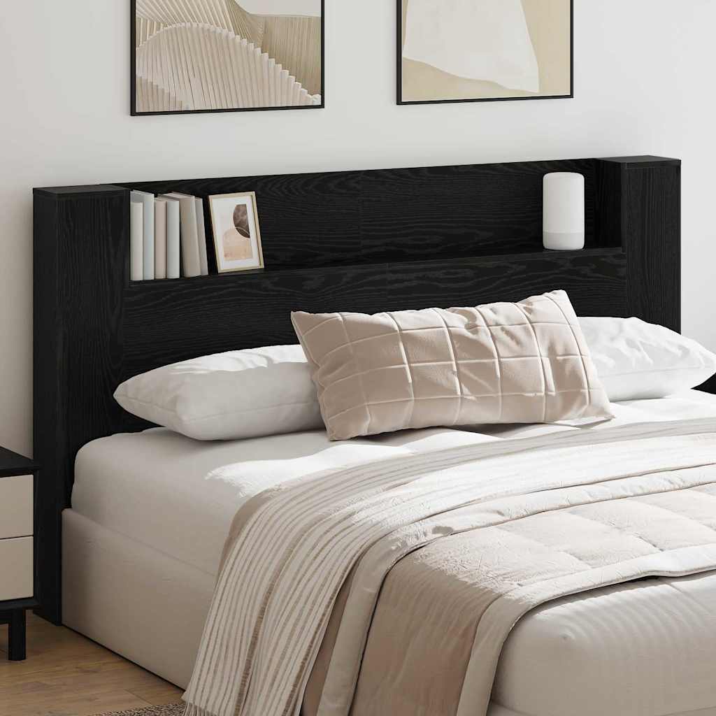 Uzglavlje Crni hrast 180 x 17 x 104,5 cm Konstruirano drvo