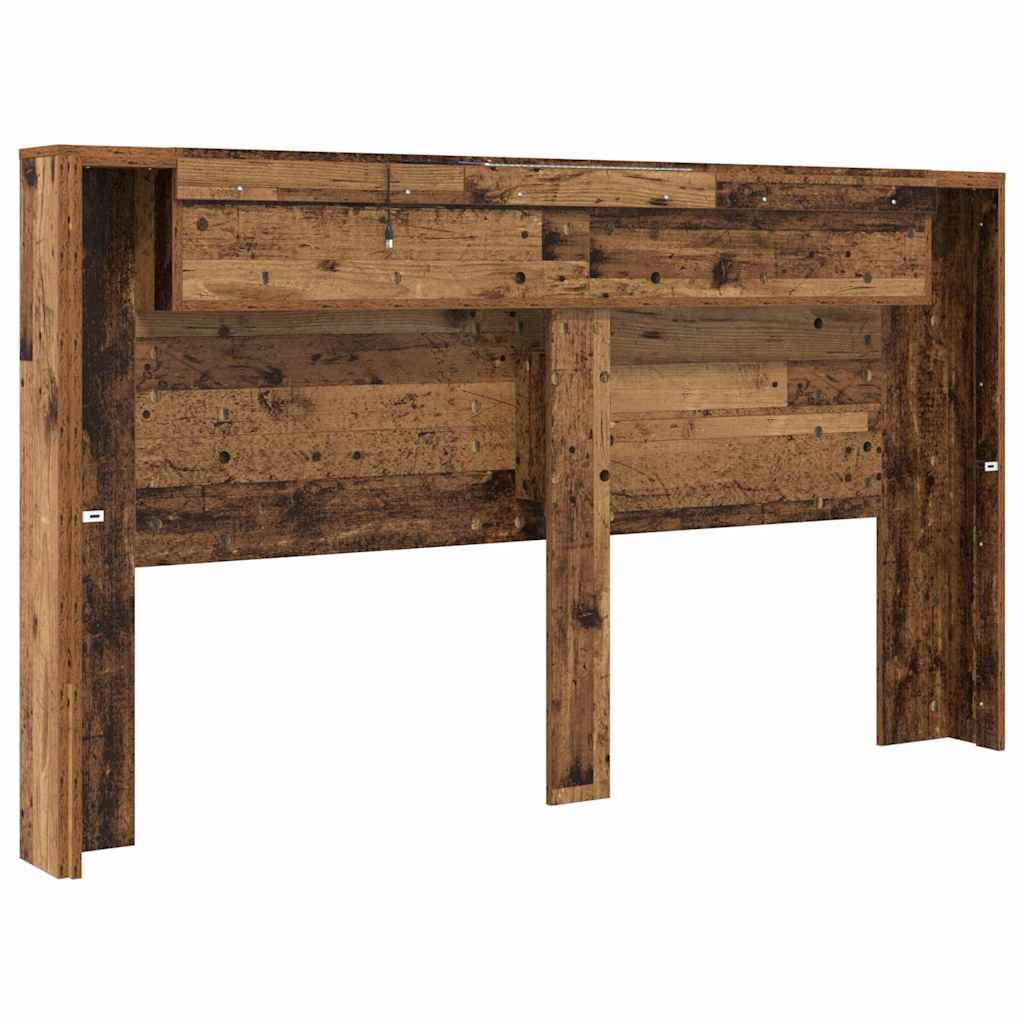 Uzglavlje Staro drvo 180 x 17 x 104,5 cm Konstruirano drvo