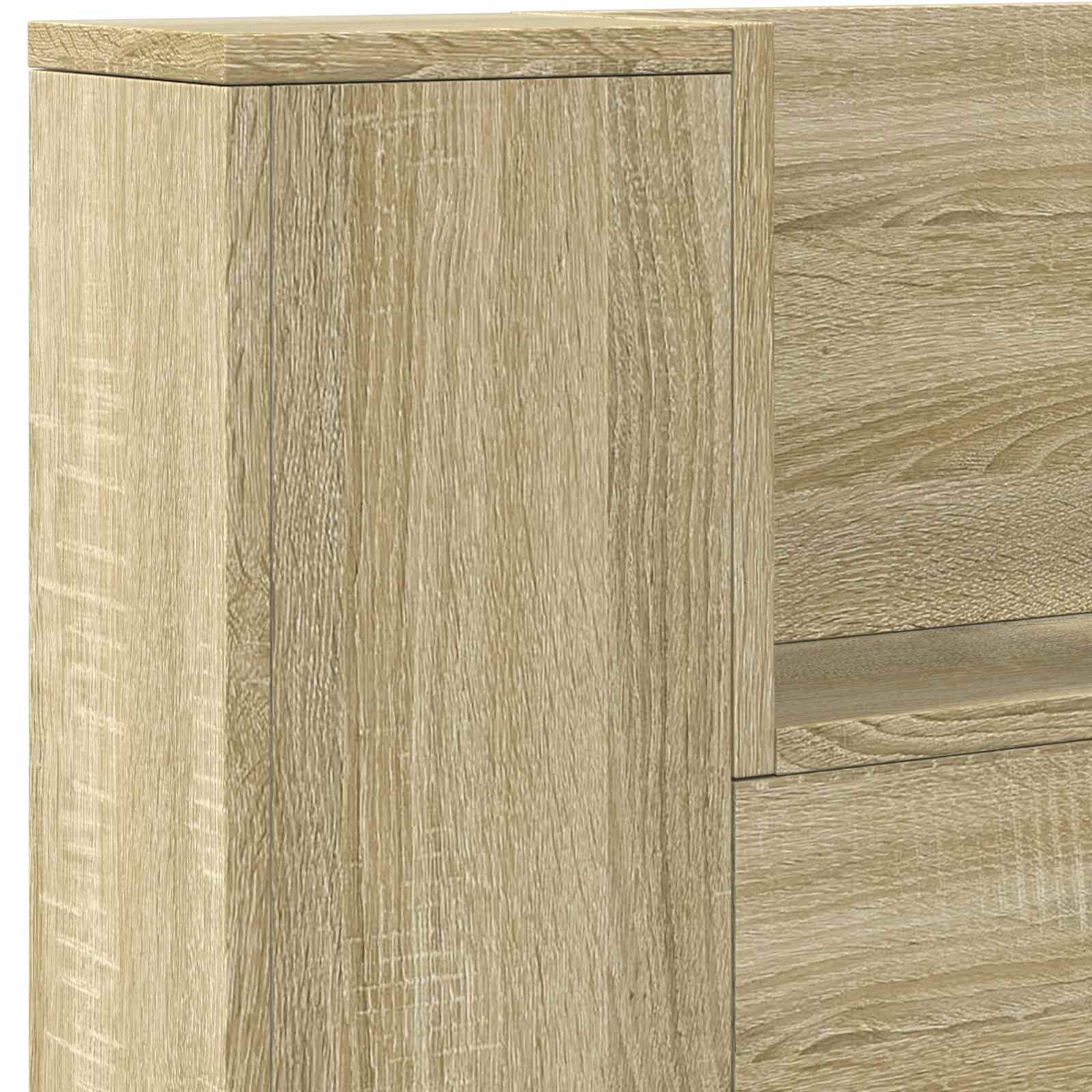 Uzglavlje Sonoma hrast 180 x 16,5 x 103,5 cm Konstruirano drvo