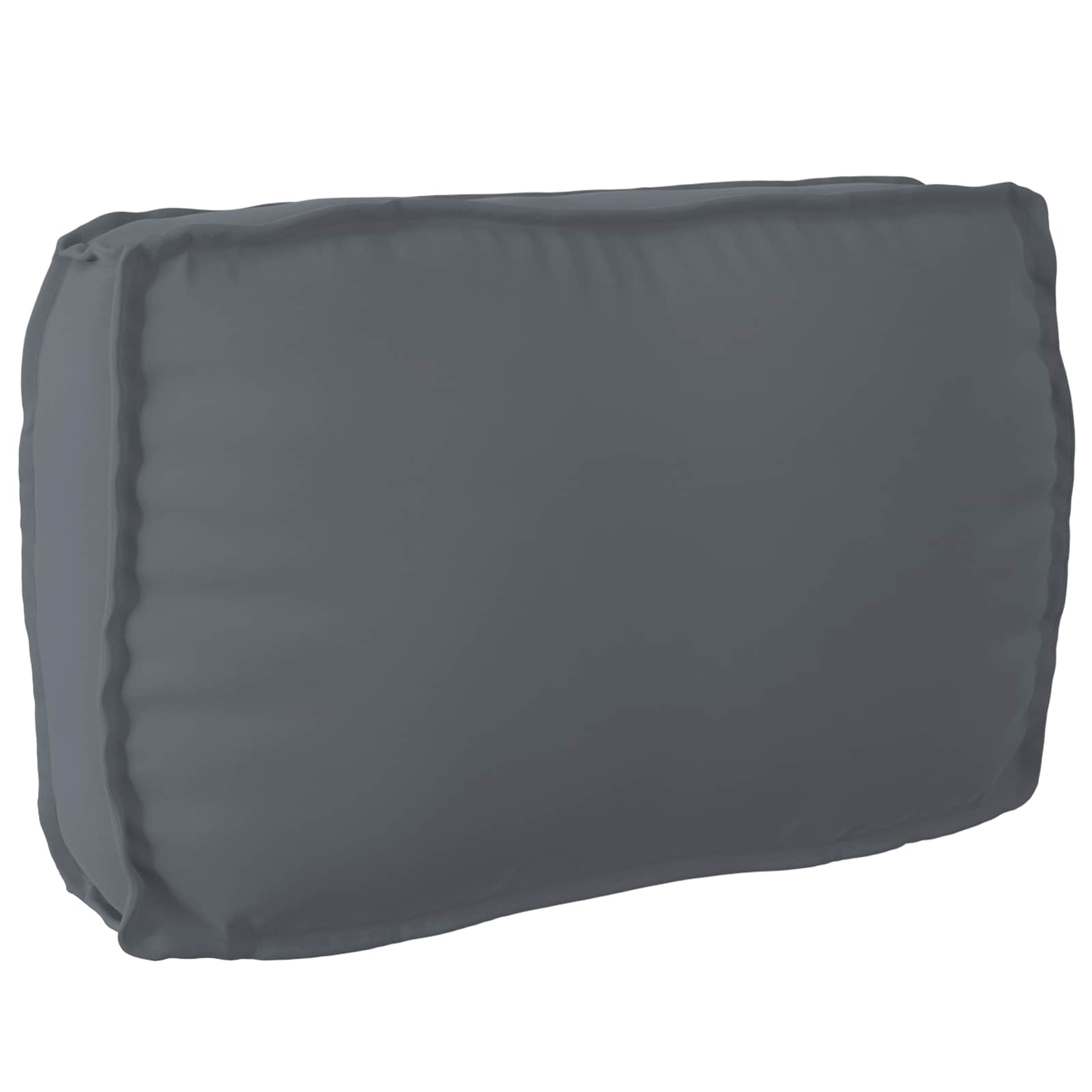 Set sofe s jastukom 6 pcs Antracit Čvrsto drvo akacije