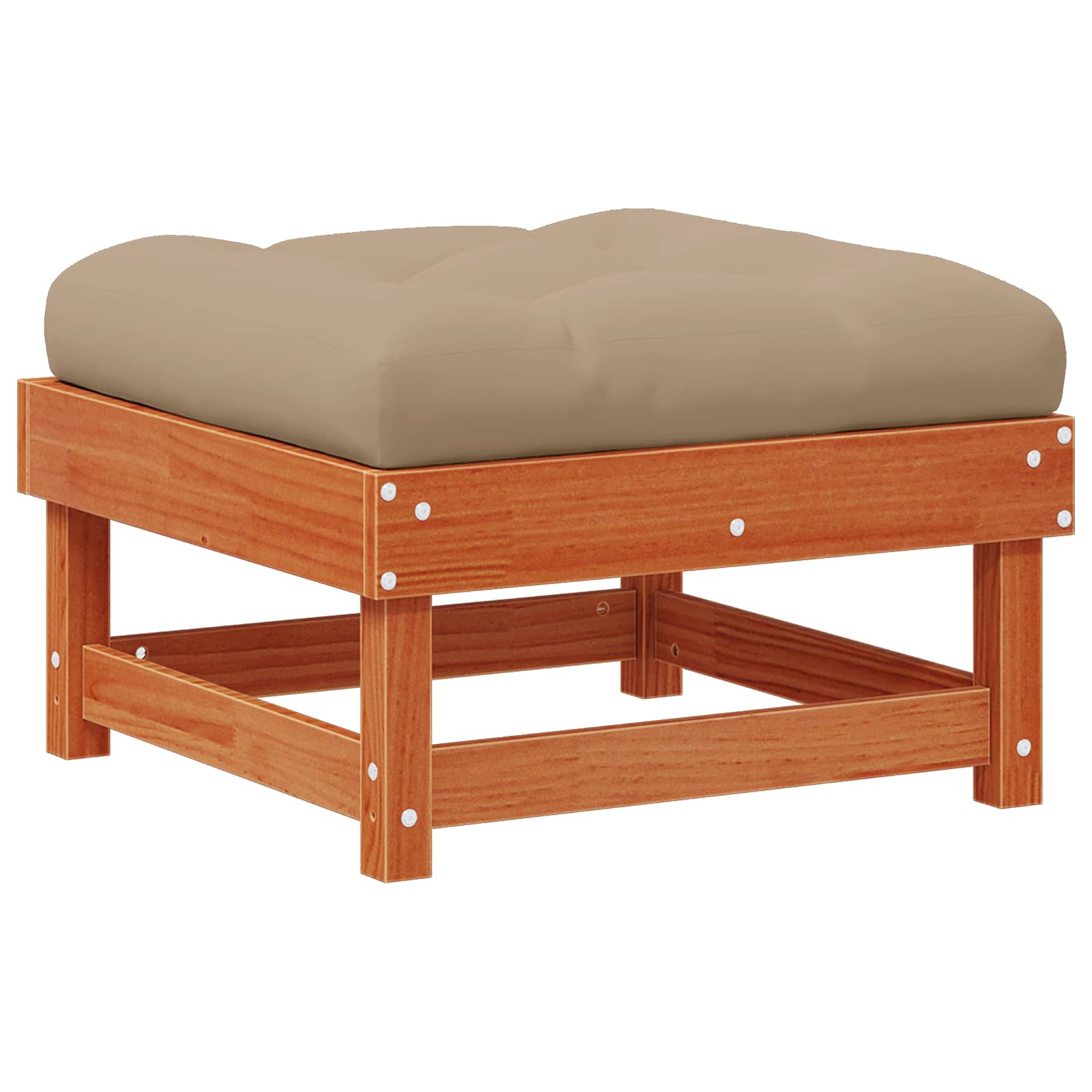 Set lounge namještaja za vrt ARAKIL 8 pcs Voštanosmeđa