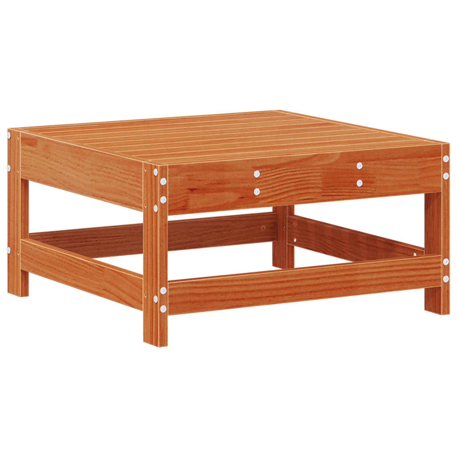 Set lounge namještaja za vrt 8 pcs Vosak Smeđa Masivna borovina