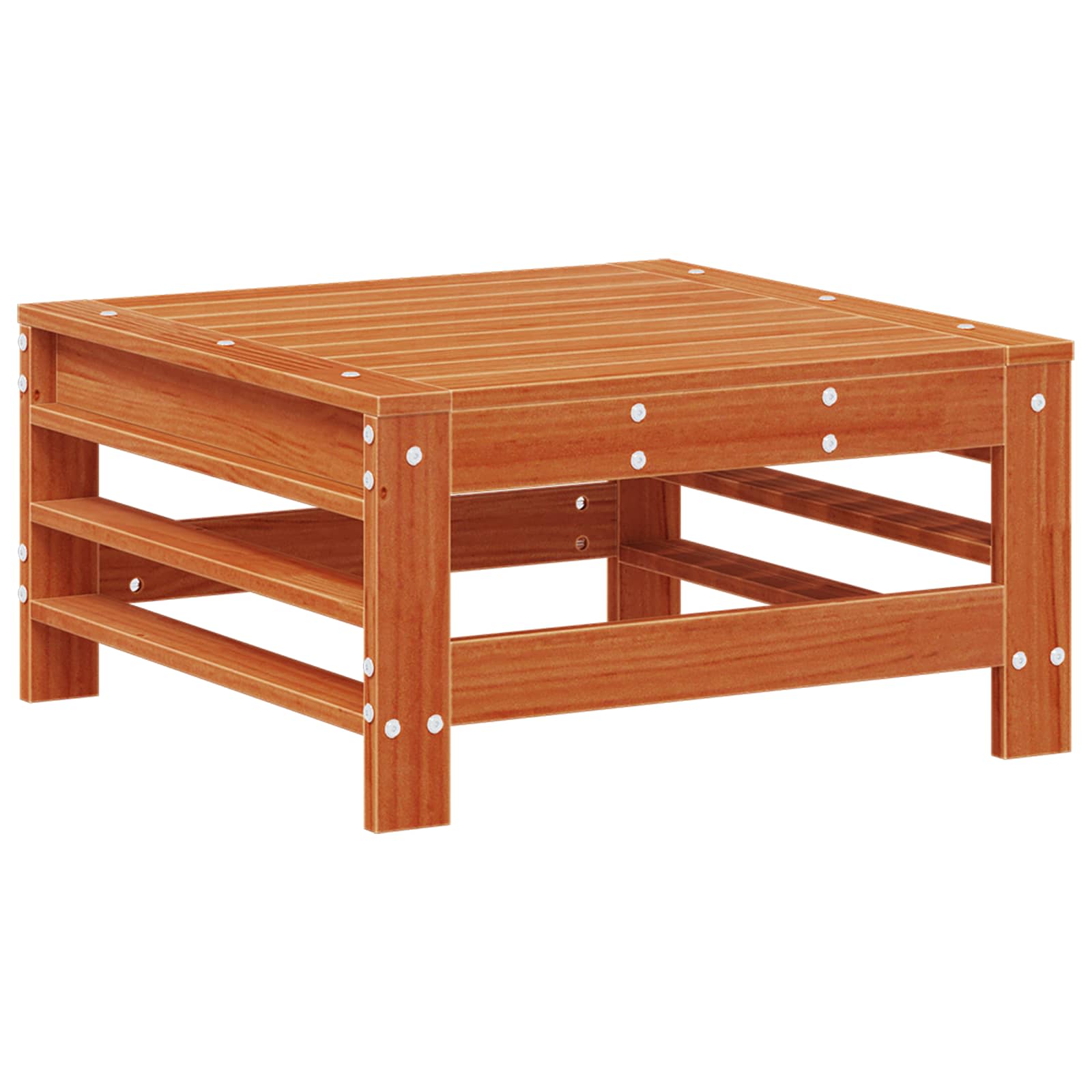 Set lounge namještaja za vrt 5 pcs Vosak Smeđa Masivna borovina