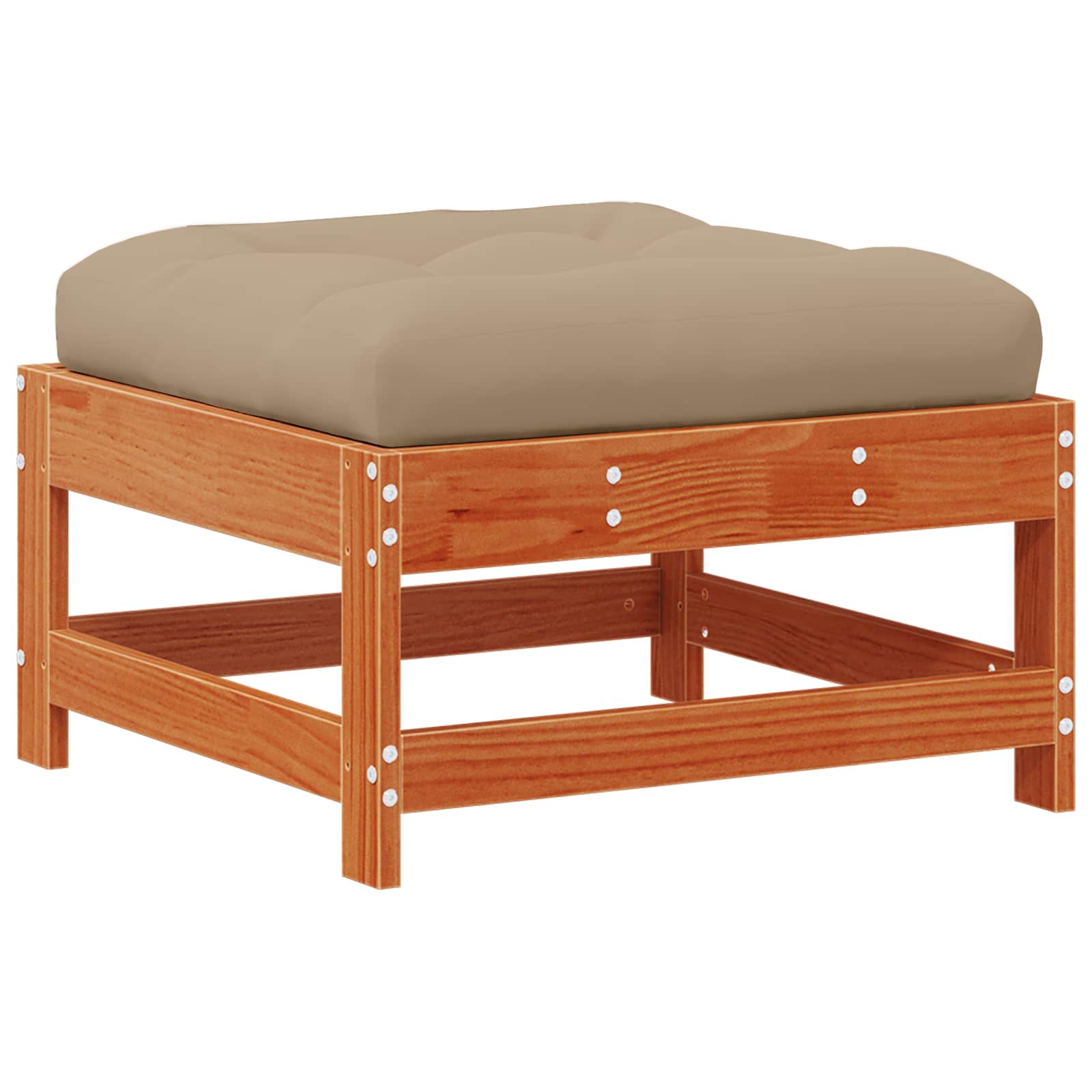 Set lounge namještaja za vrt 7 pcs Bakarno smeđa bor