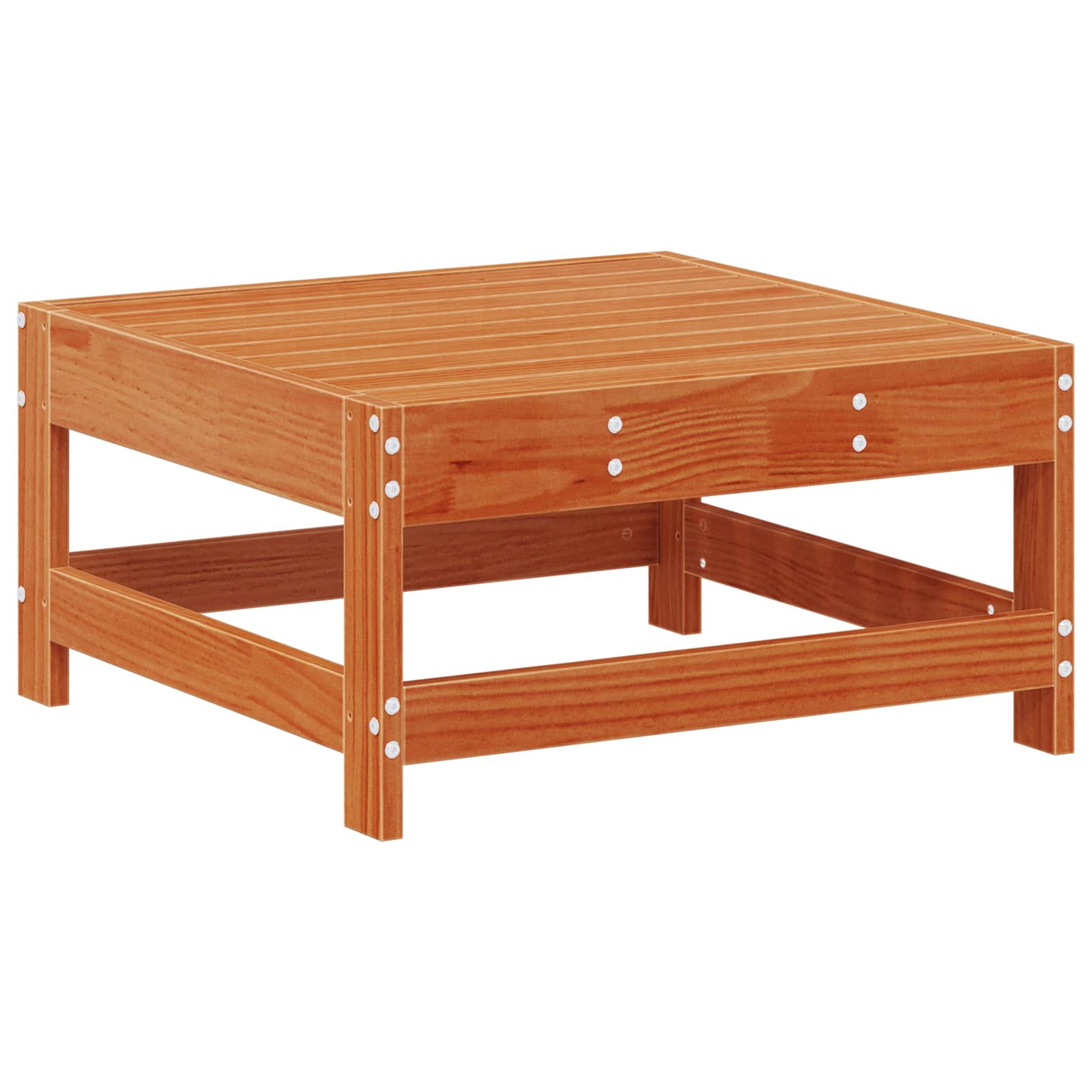 Set lounge namještaja za vrt 5 pcs Vosak Smeđa Masivna borovina