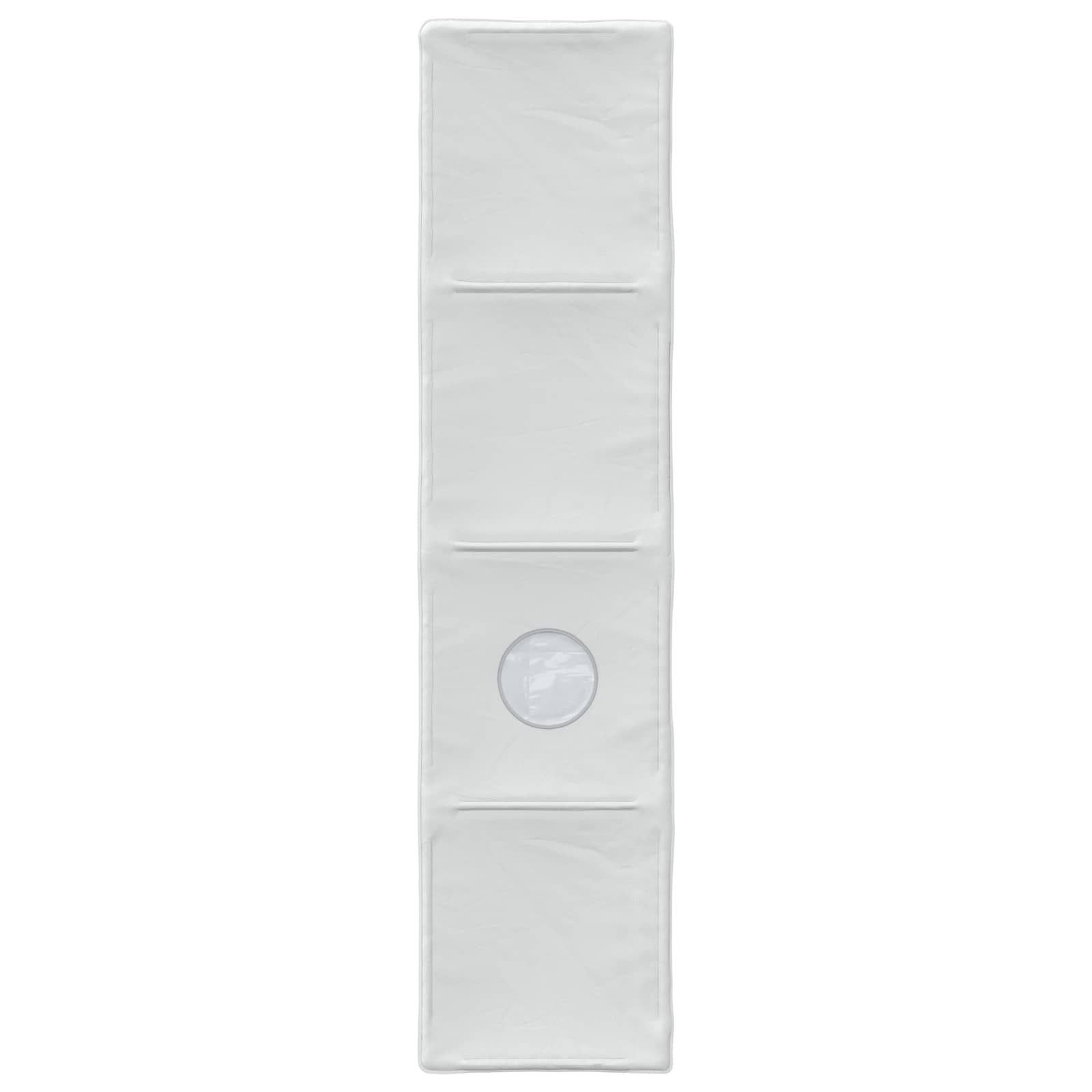 Tunis za krevet 2 pcs Bijela 211 x 52,5 x 2 cm Poliester