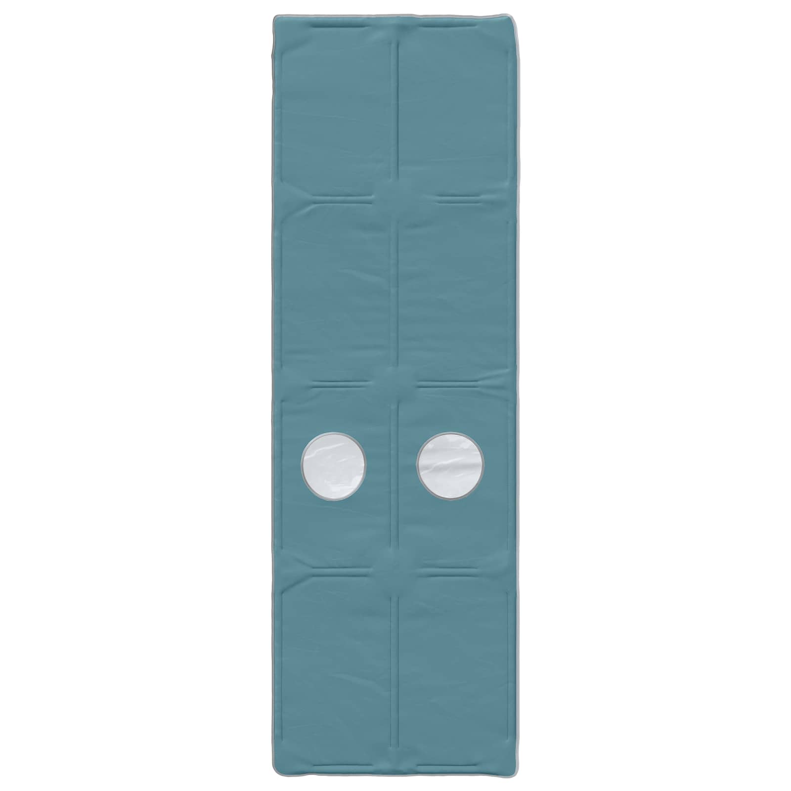 Tunis za krevet 2 pcs Svjetloplava 211 x 67.5 x 2 cm Poliester