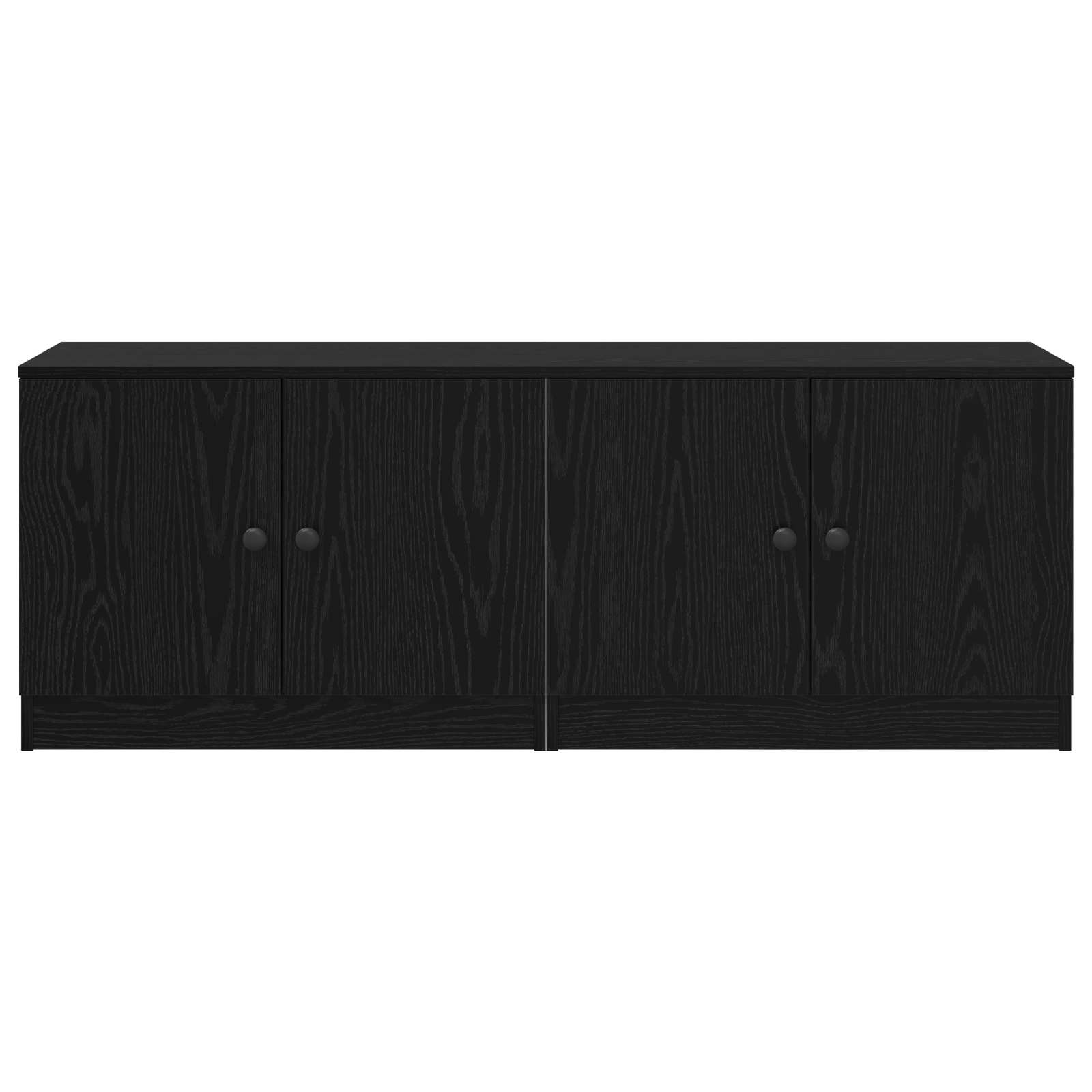 Ormarić za krevet s pohranom 2 pcs Crni Hrast 66 x 35 x 48 cm