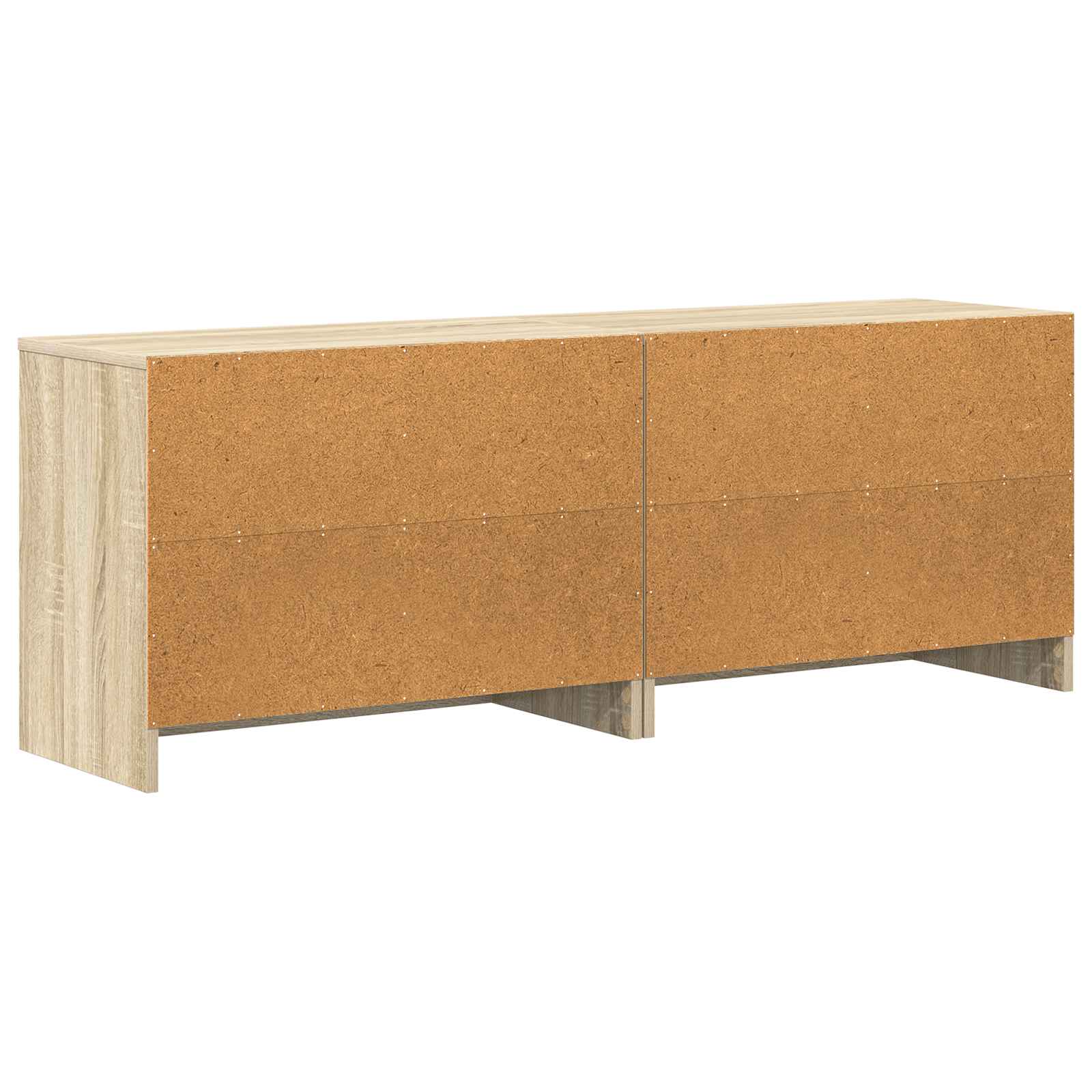 Ormarić za krevet s policom 2 pcs Hrast sonoma 66 x 33 x 48 cm