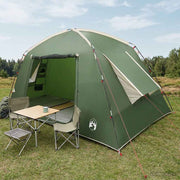Kabinski šator s krovom Zelena 300 x 210 x 156 cm Poliester