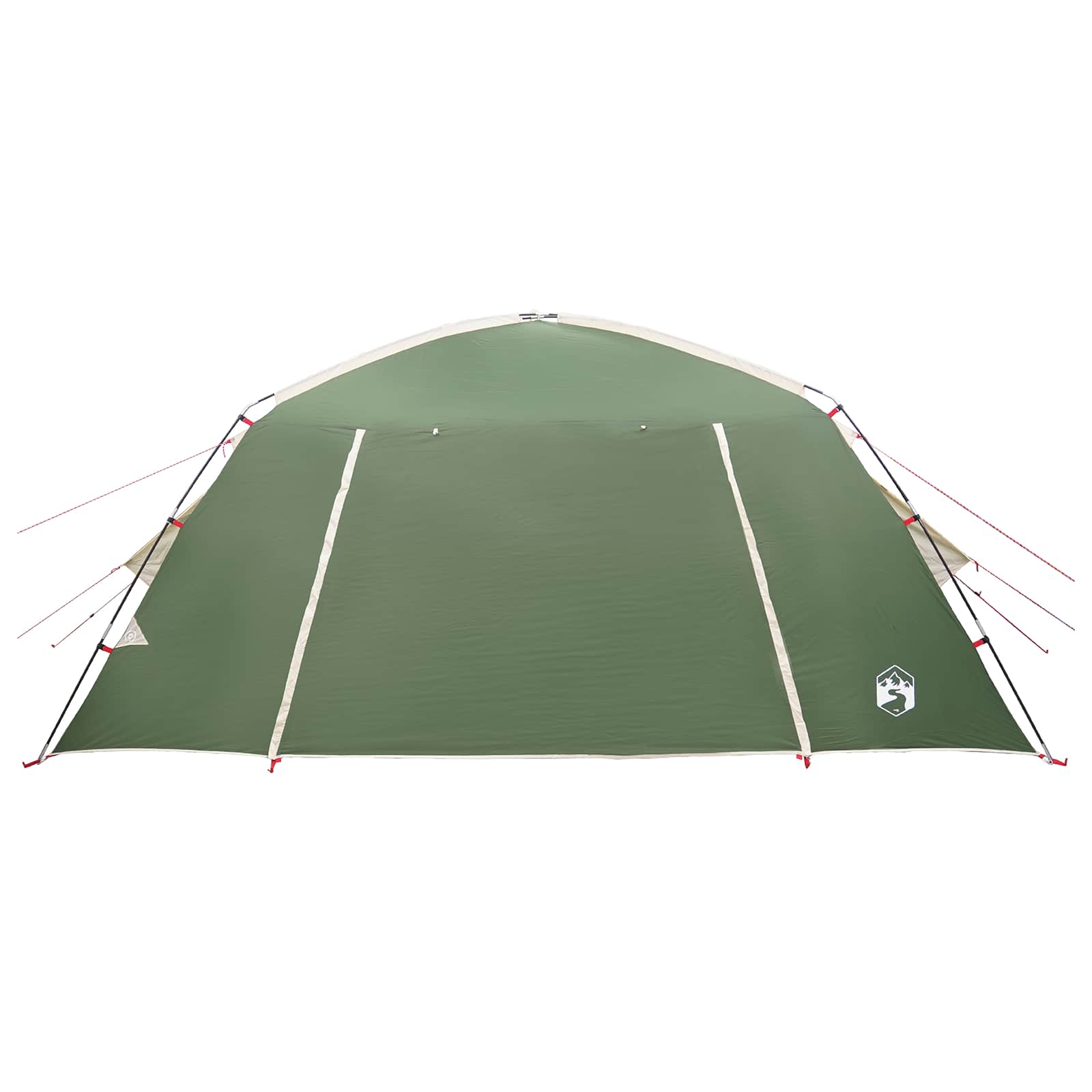 Kabinski šator s krovom Zelena 400 x 210 x 180 cm Poliester