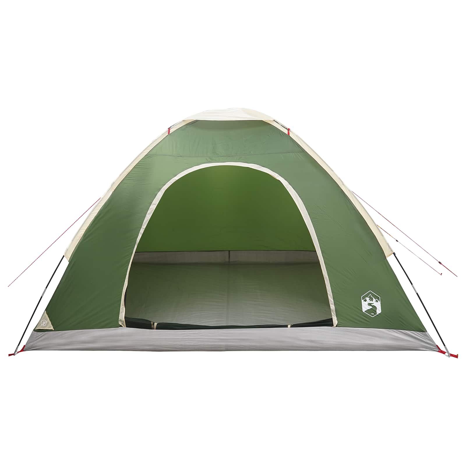 Kamping šator s krovom Zelena 275 x 215 x 125 cm
