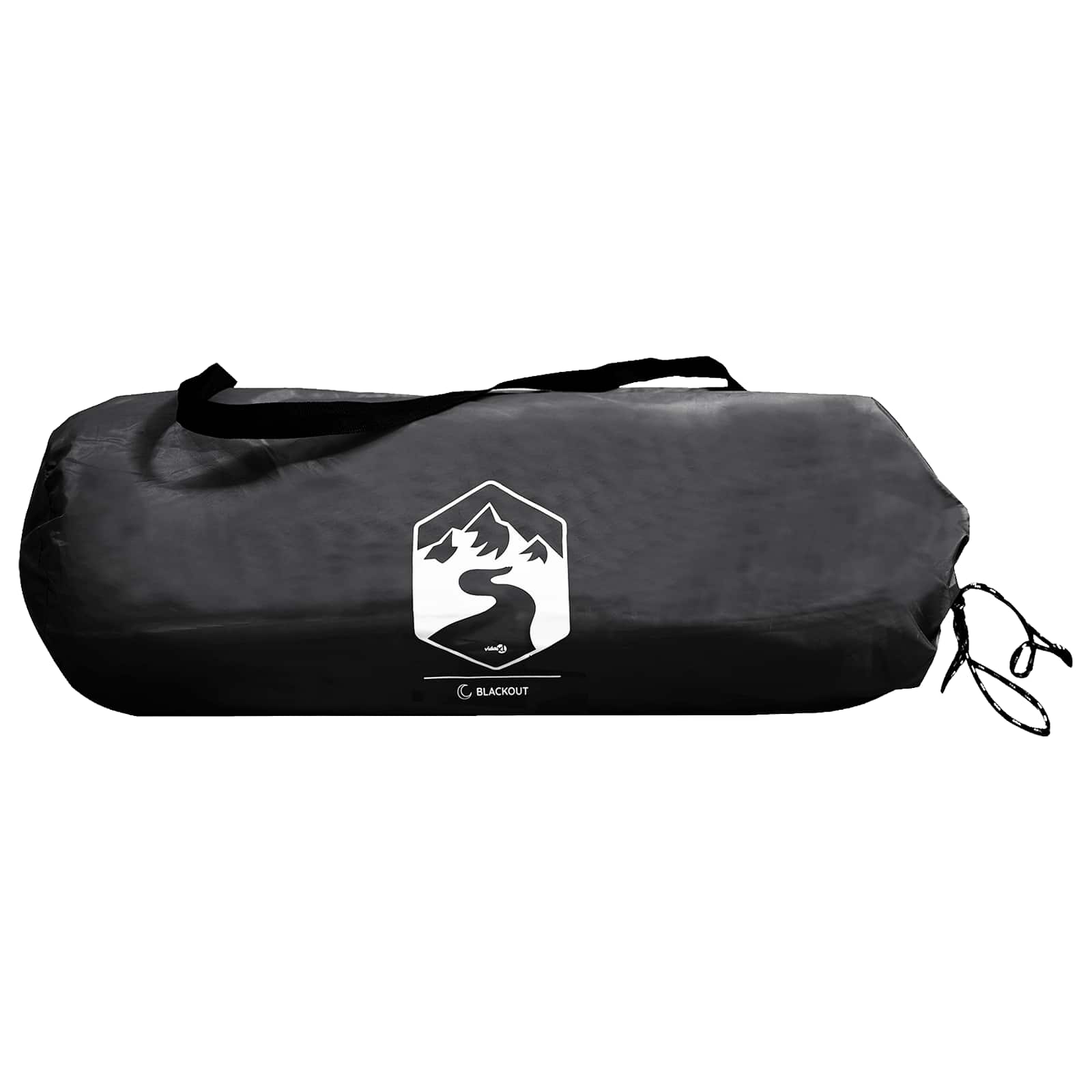 Kamping šator s krovom Bijeli Blackout 275 x 215 x 125 cm