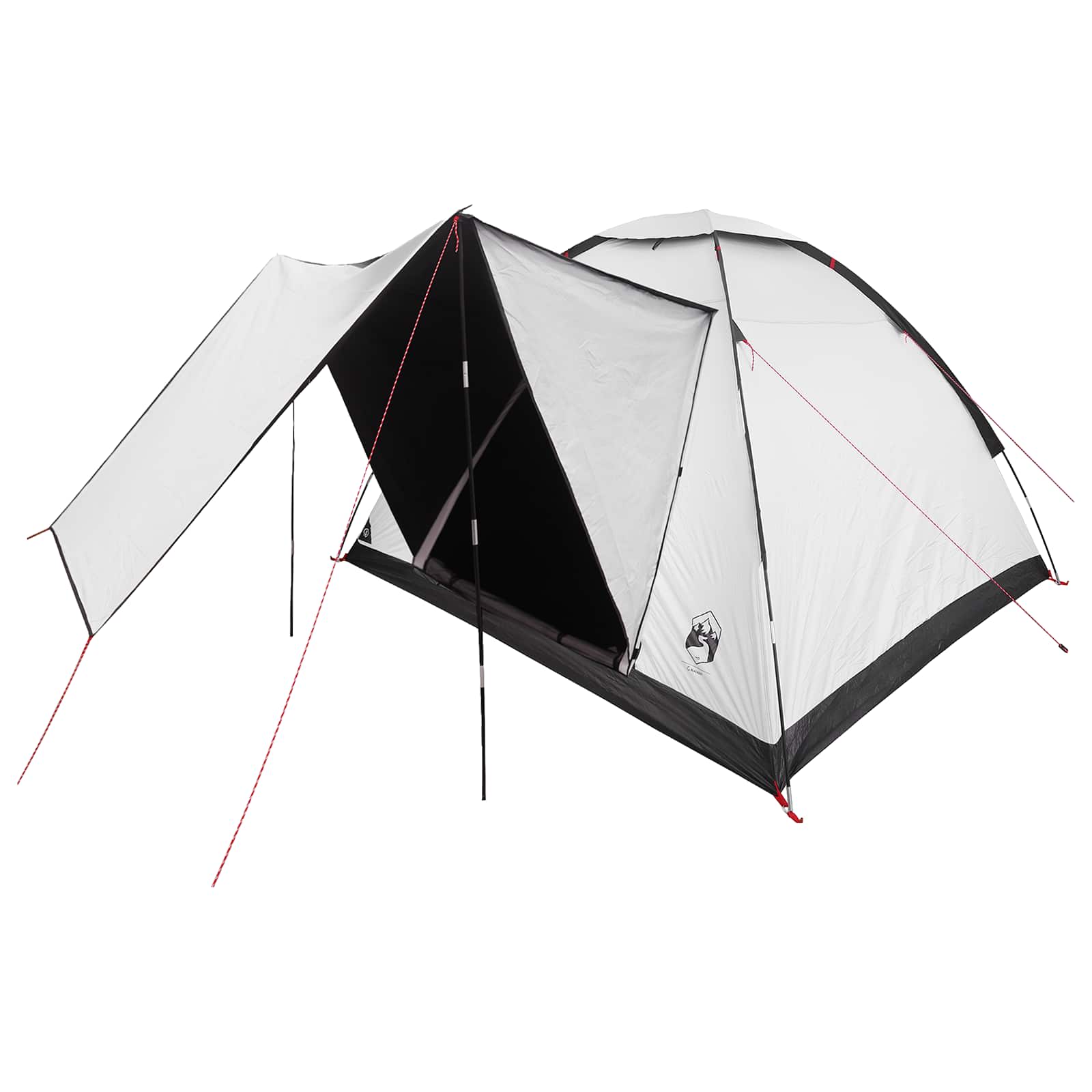 Kamping šator s krovom Bijeli Blackout 275 x 215 x 125 cm