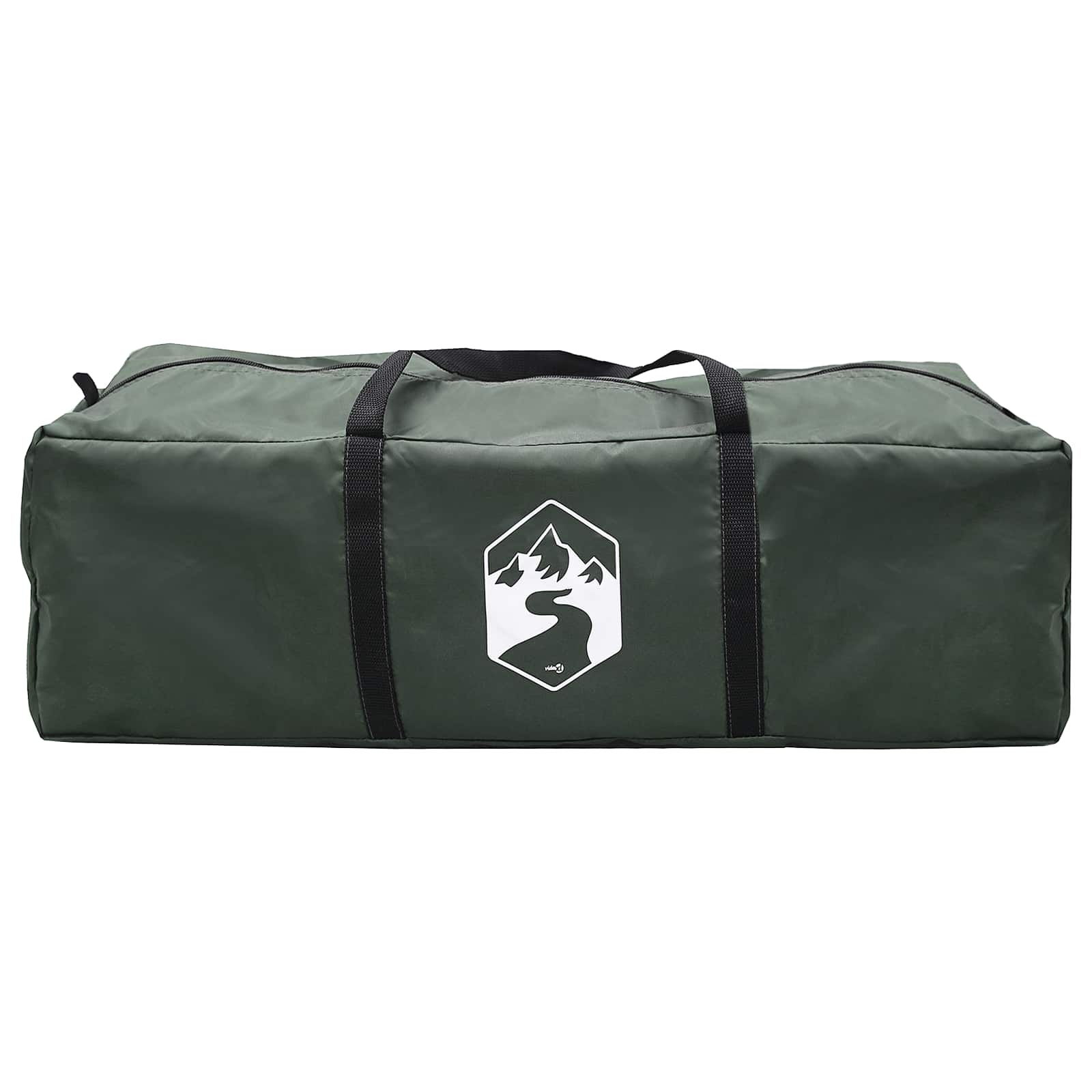 Kabinski šator s krovom Maslinasto zelena 480 x 273 x 205 cm