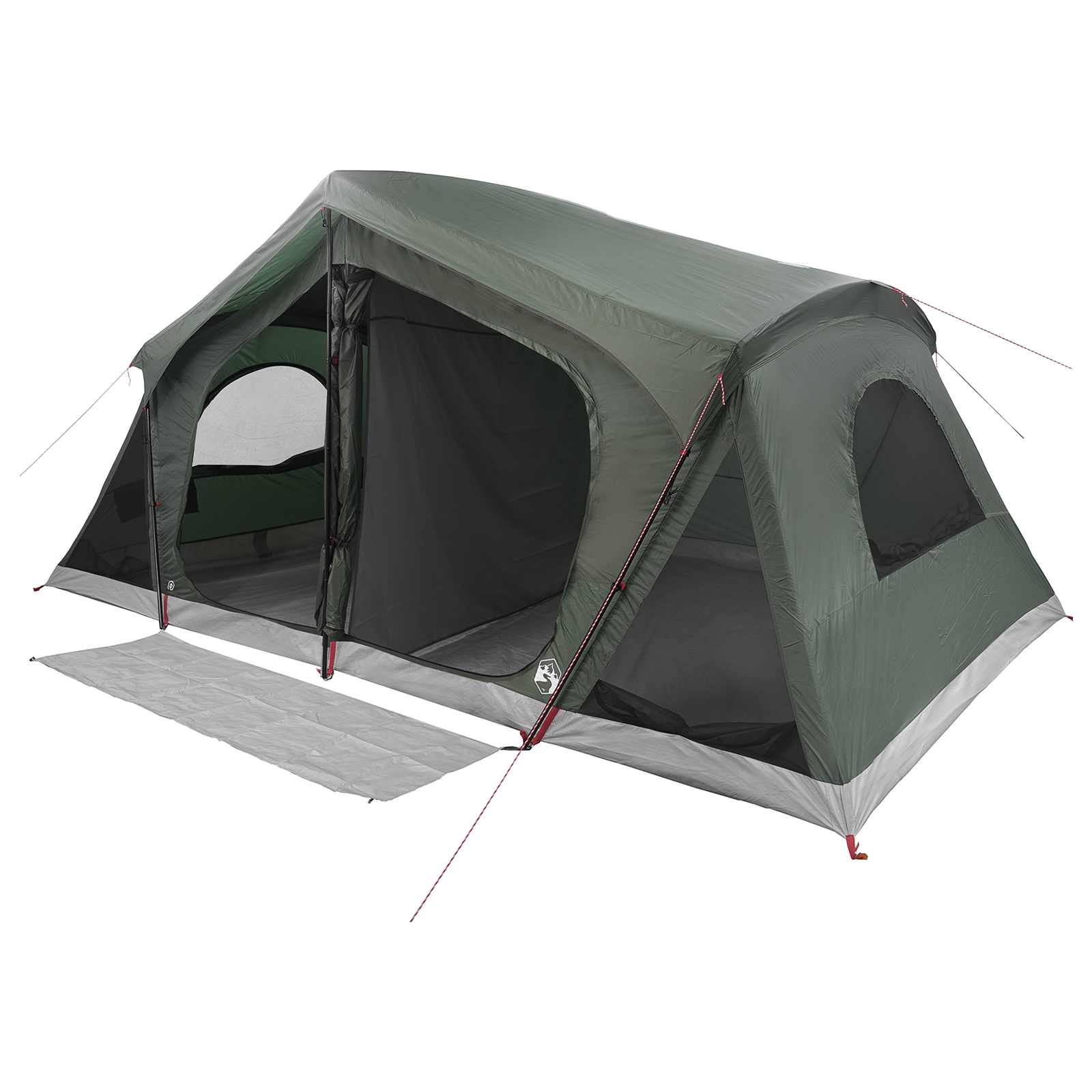 Kabinski šator s krovom Maslinasto zelena 480 x 273 x 205 cm