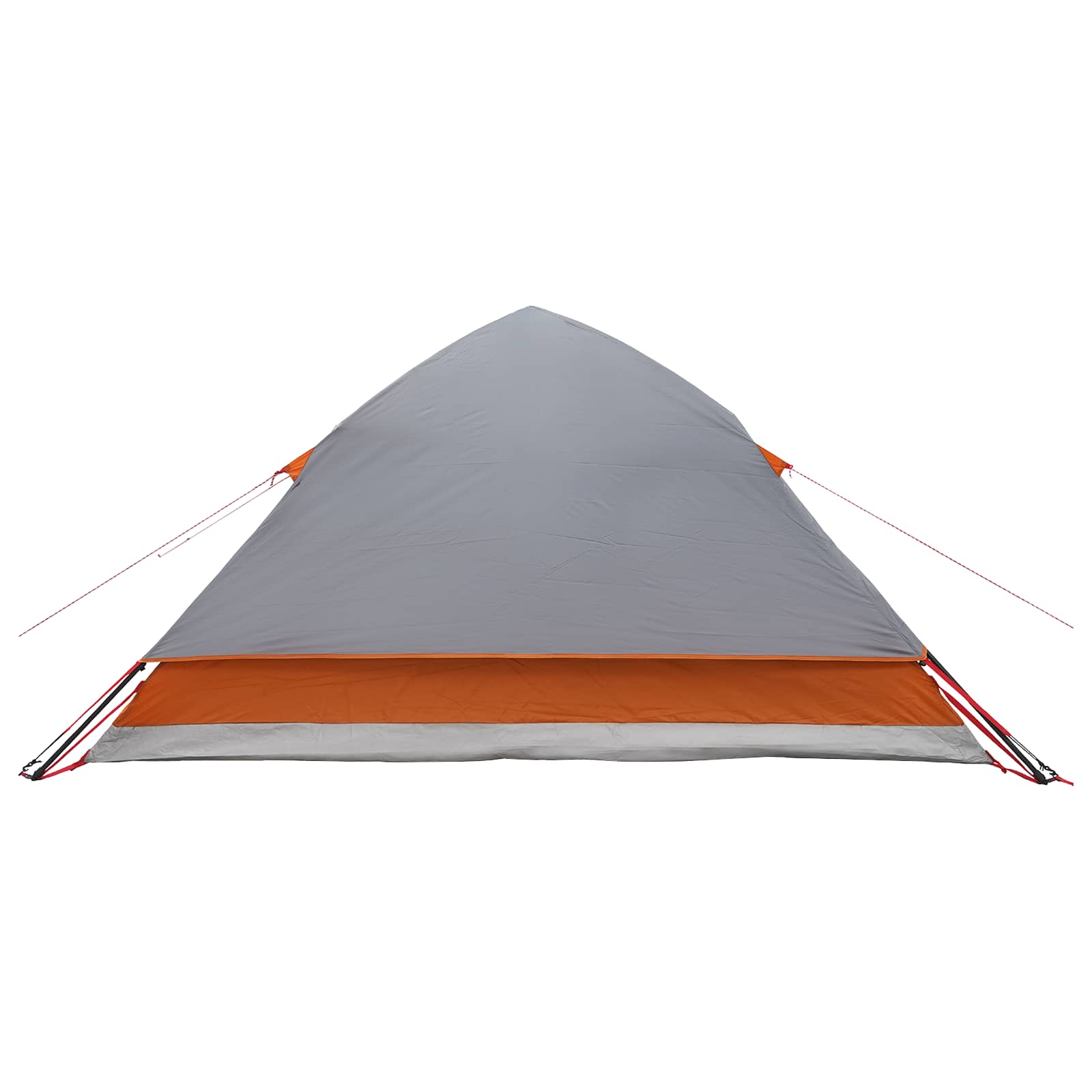 Instant šator s krovom Siva i narančasta 305 x 215 x 140 cm