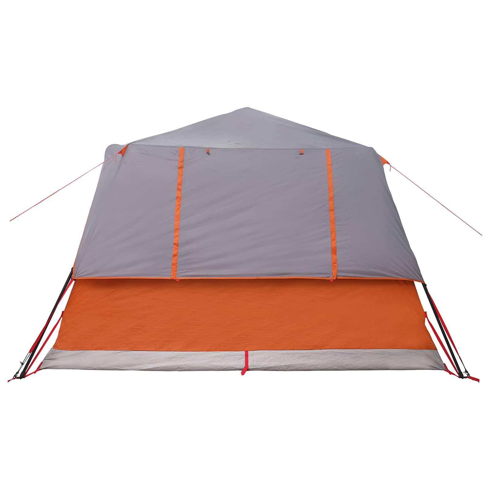 Instant šator s krovom Siva i narančasta 365 x 280 x 200 cm
