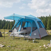 Obiteljski šator Plava 305 x 275 x 190 cm Poliester i čelik