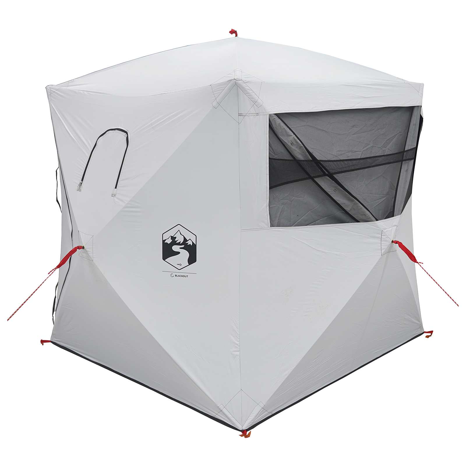 Lovni šator s krovom Bijeli Blackout 143 x 143 x 165 cm