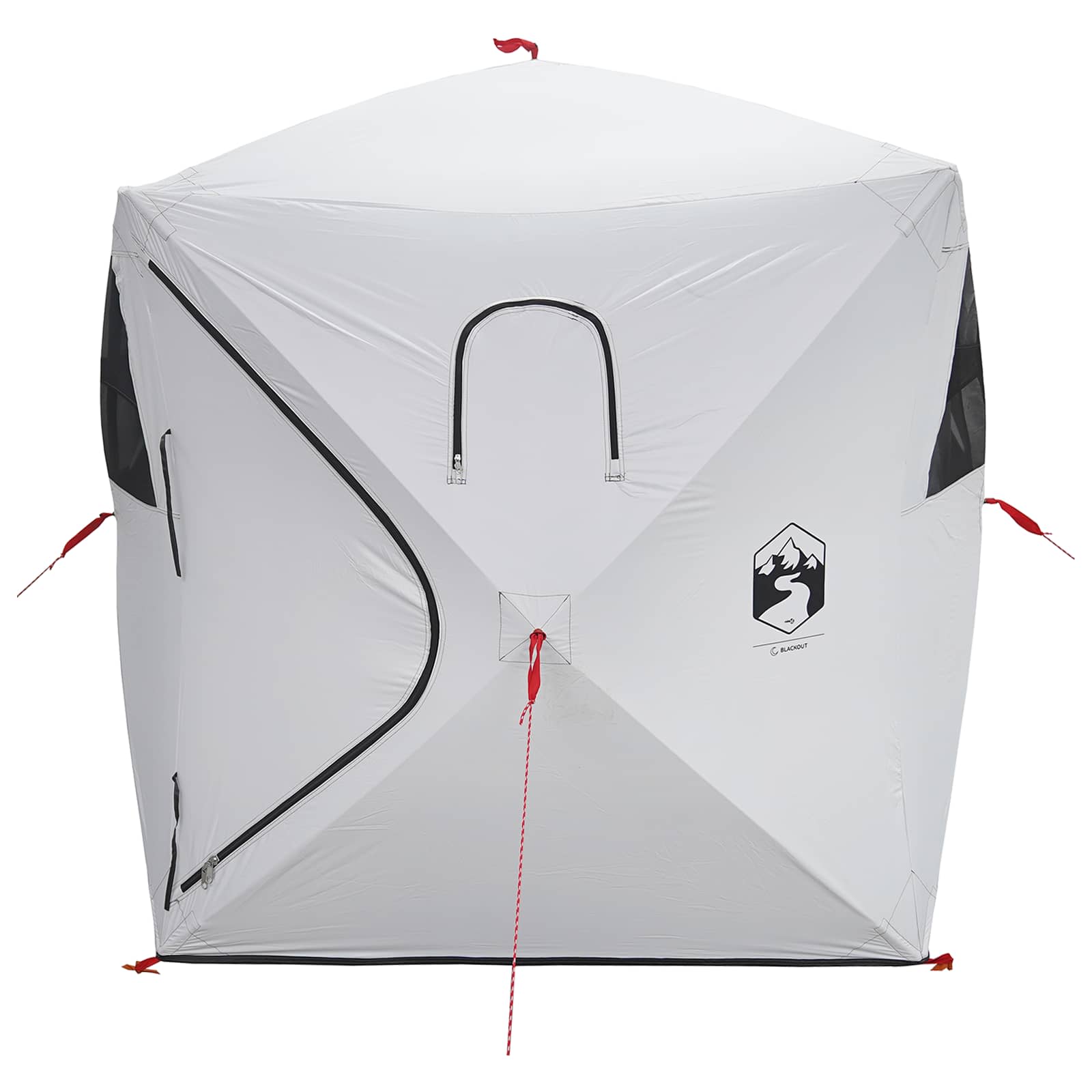 Lovni šator s krovom Bijeli Blackout 143 x 143 x 165 cm