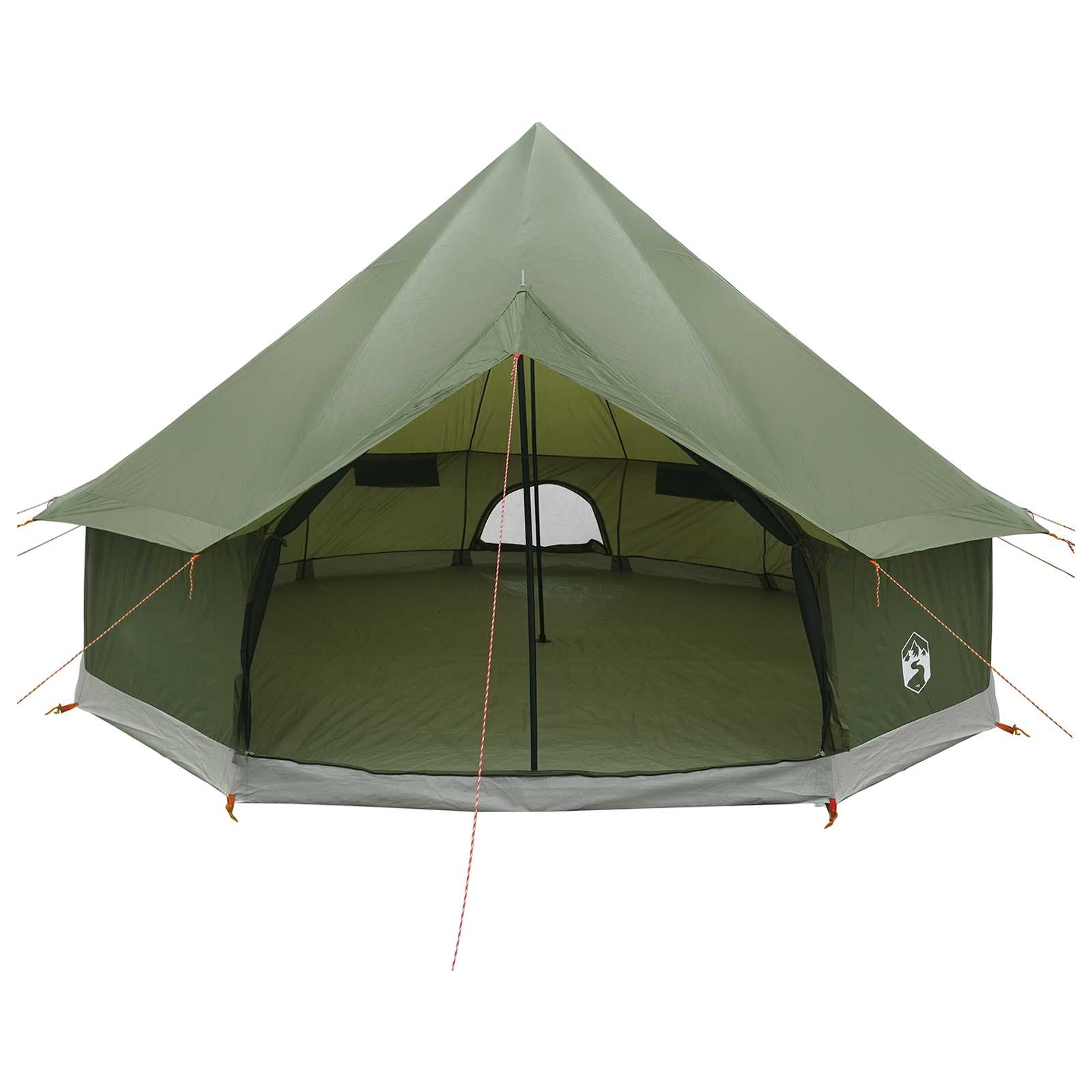 Tipi šator s krovom Maslinastozelena 300 x 300 x 200 cm