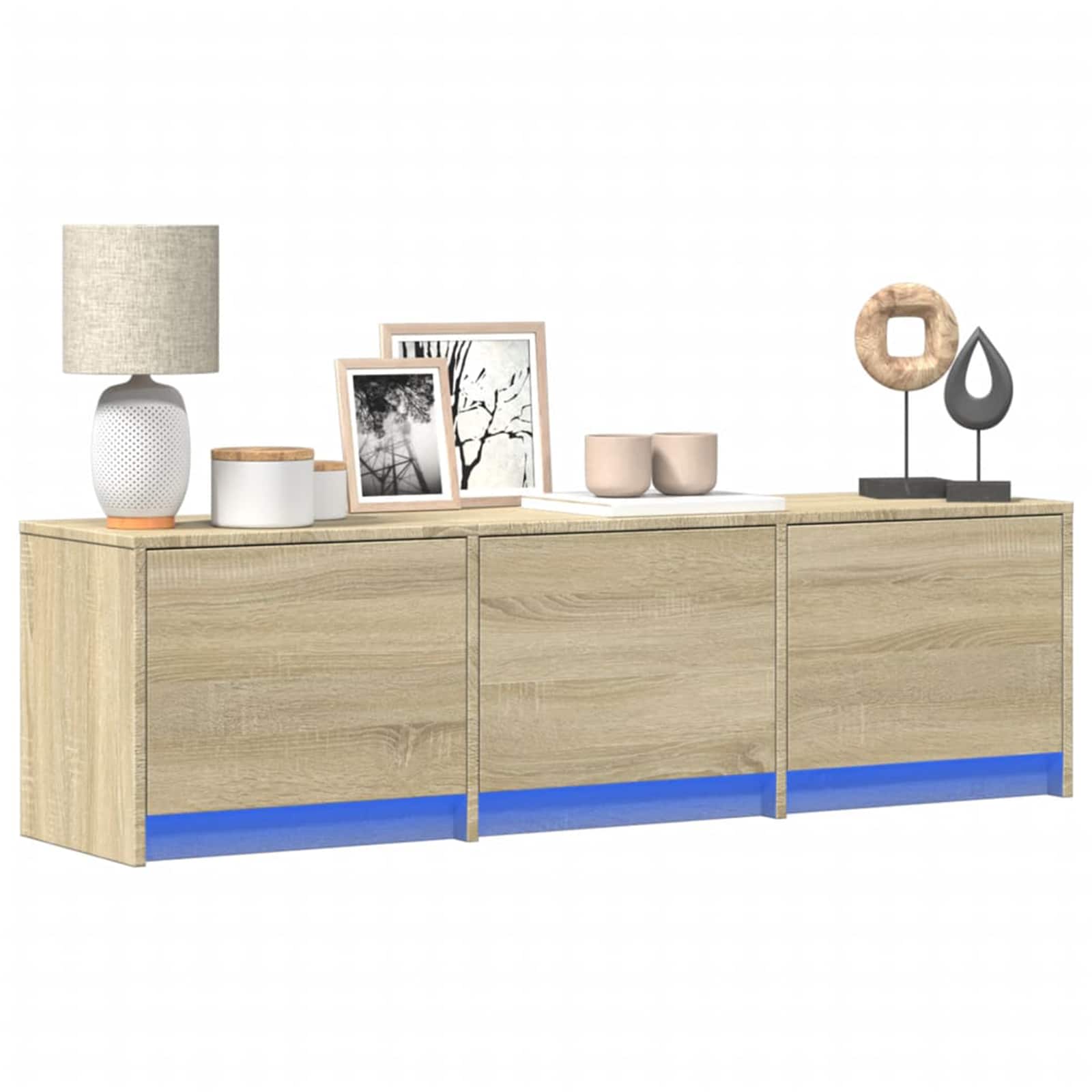 TV ormar s ladicama Sonoma 140 x 34 x 40 cm Konstruirano drvo