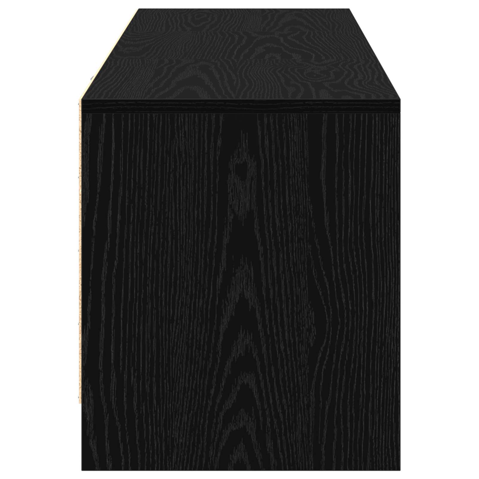 TV ormar Crni hrast 140 x 34 x 40 cm Konstruirano drvo